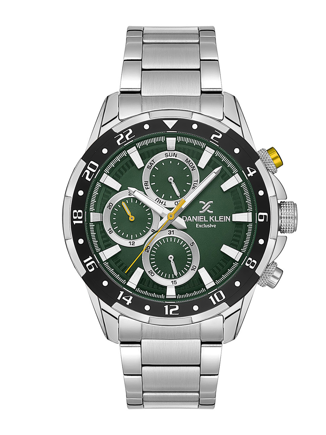 

Daniel Klein Men Exclusive Bracelet Style Straps Analogue Watch DK.1.13642-3, Green
