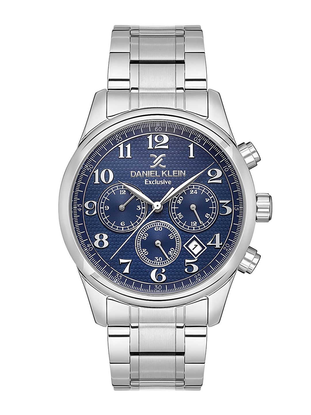 

Daniel Klein Exclusive Men Bracelet Style Straps Chronograph Analogue Watch DK.1.13637-3, Blue