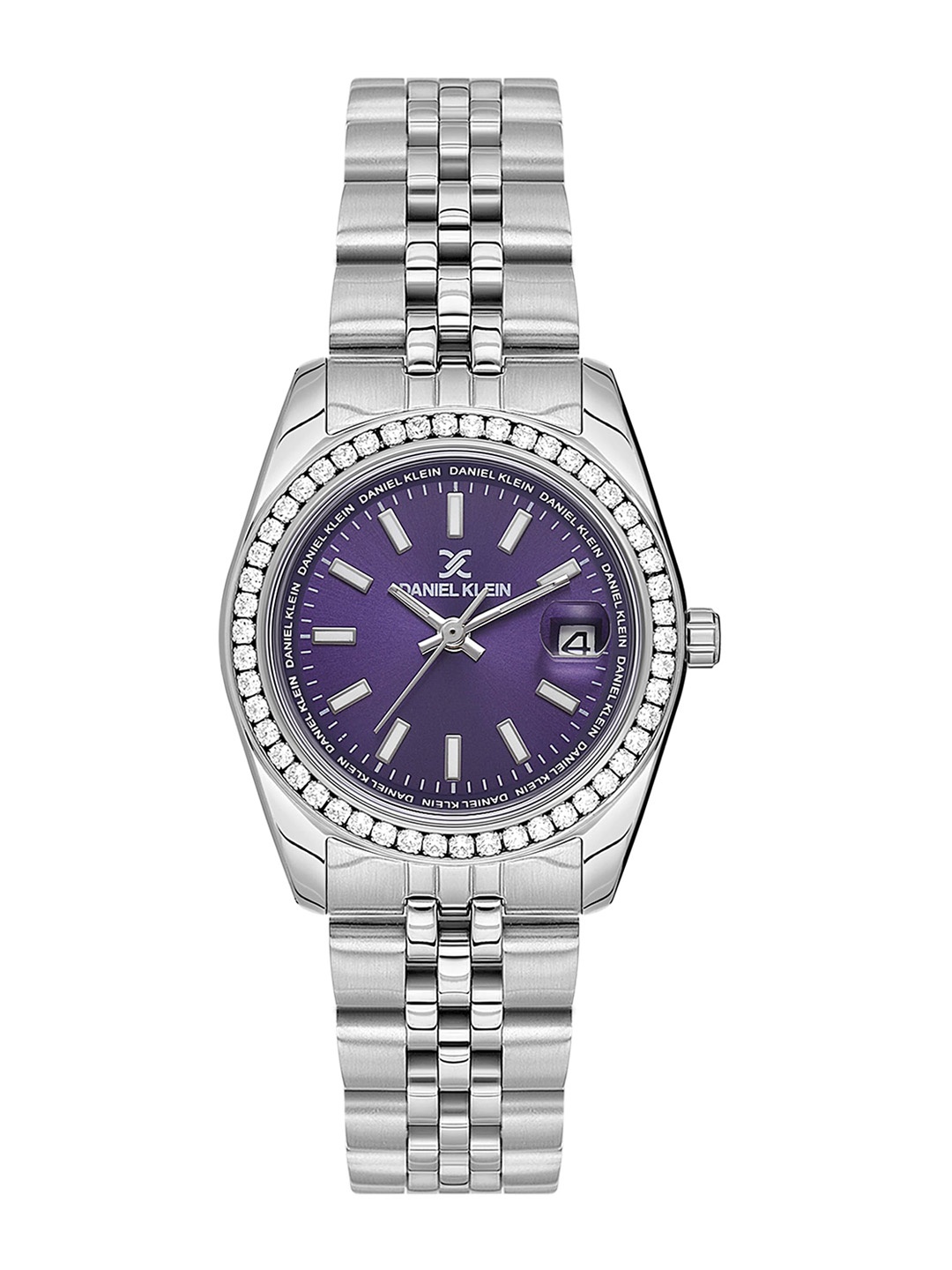 

Daniel Klein Women Bracelet Style Straps Analogue Watch DK.1.13589-3, Purple