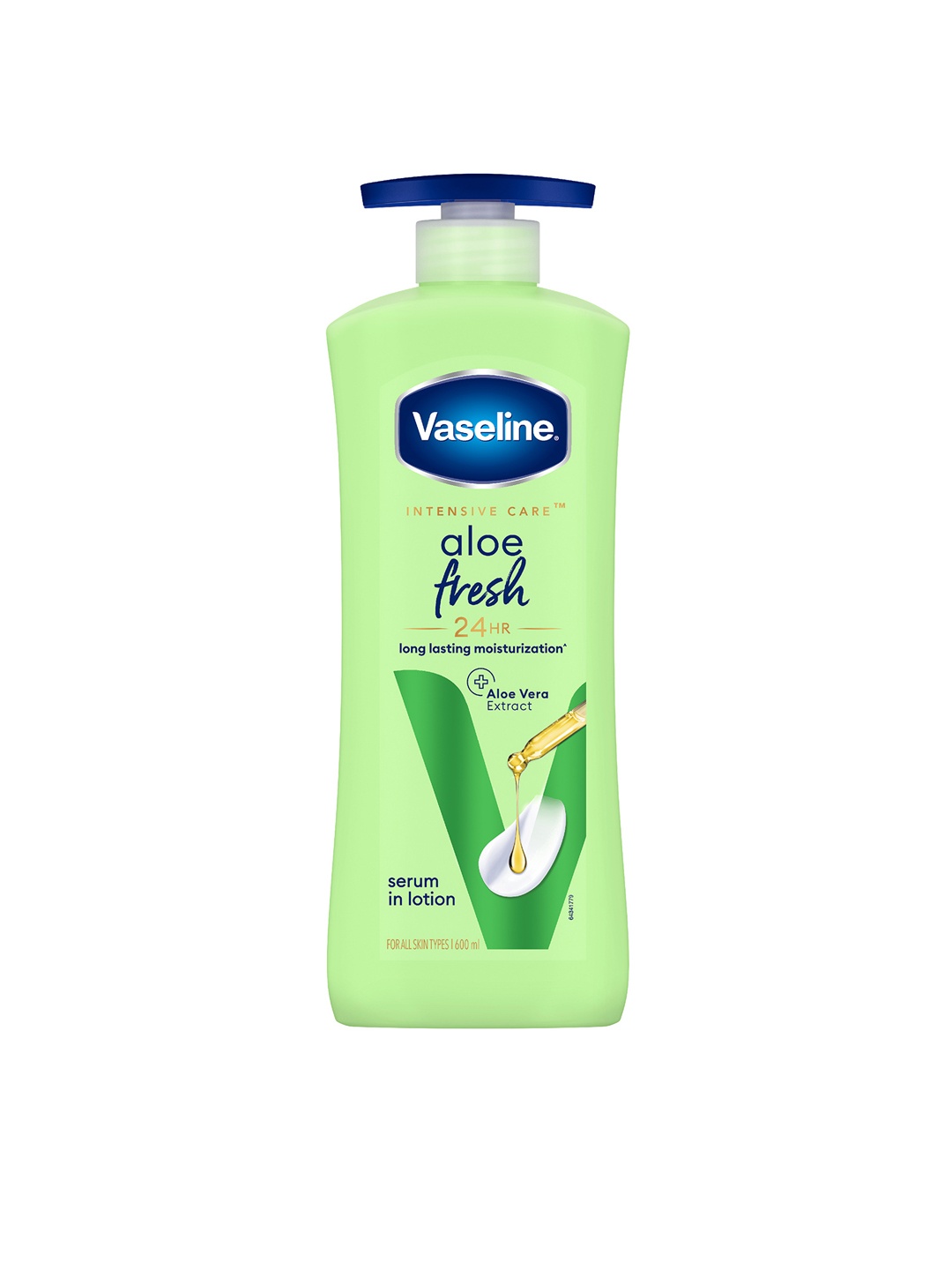 

Vaseline Aloe Fresh 24 Hrs Long Lasting Body Lotion - 600 ml, Green