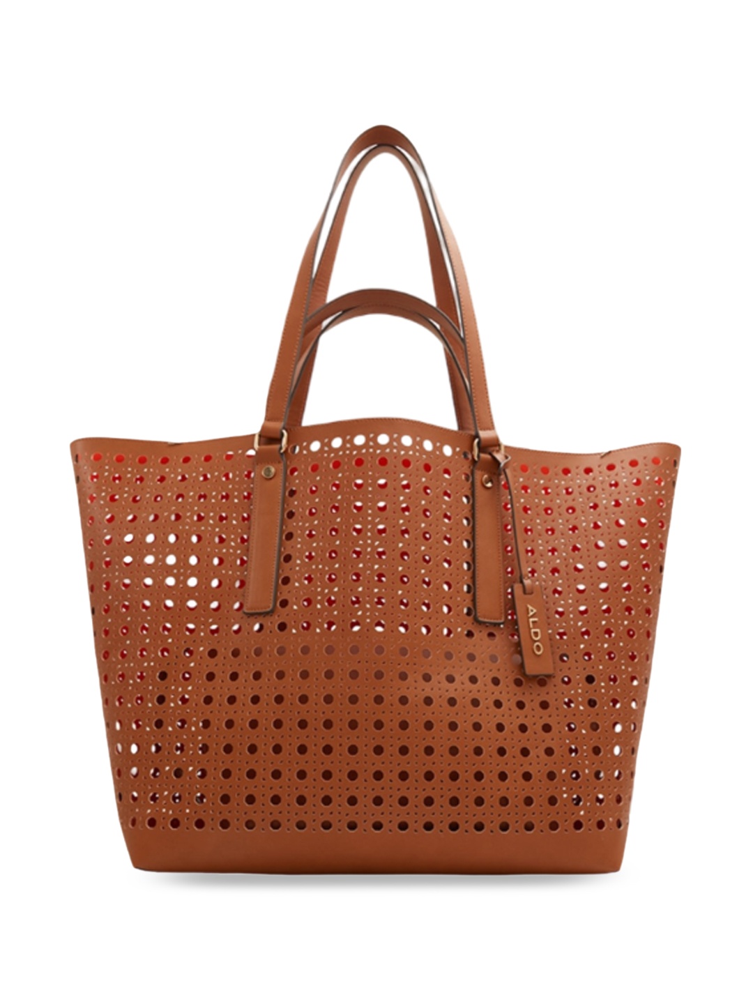 

ALDO Oversized Shopper Tote Bag With Pouch, Brown