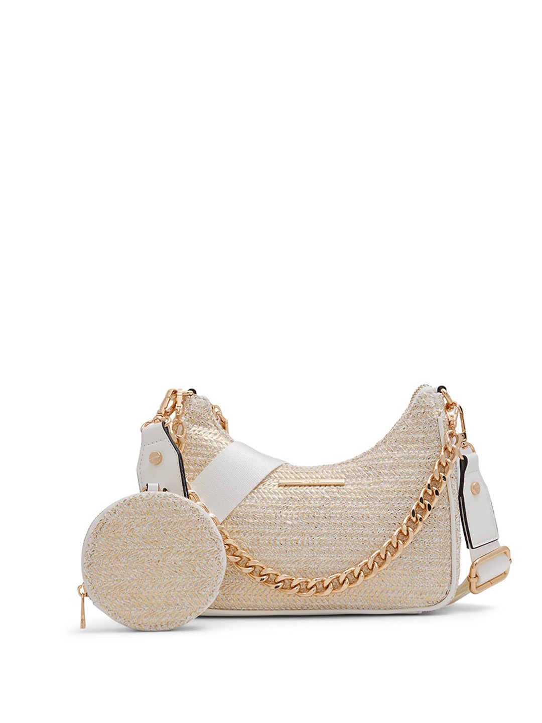 

ALDO Structured Sling Bag, White