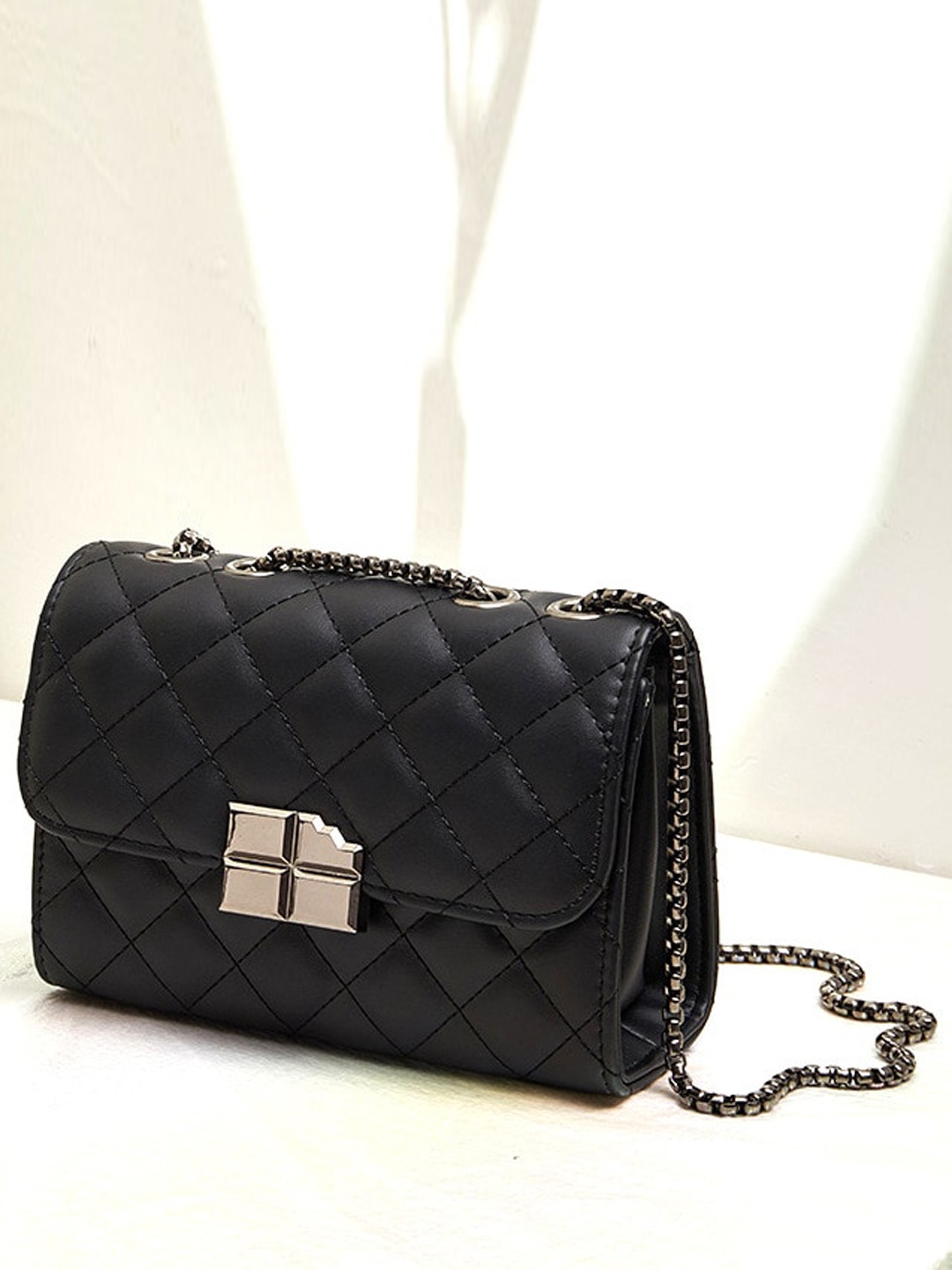 

Diva Dale Textured Miniature Sling Bag, Black