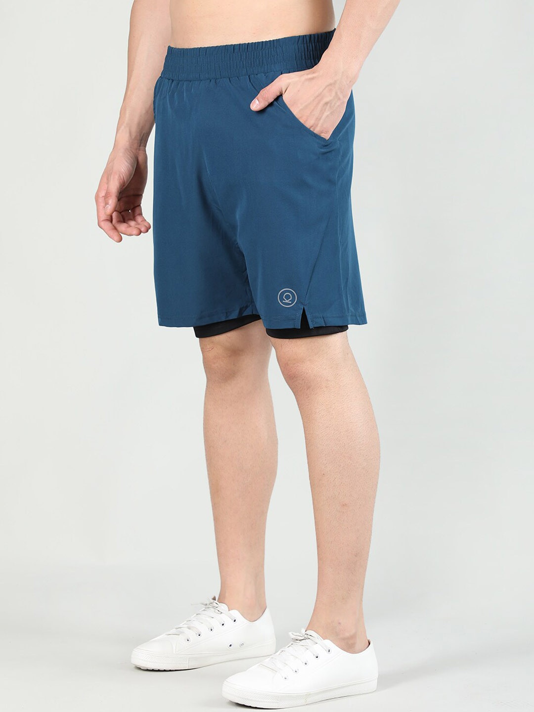 

CHKOKKO Men Running Sports Shorts, Blue