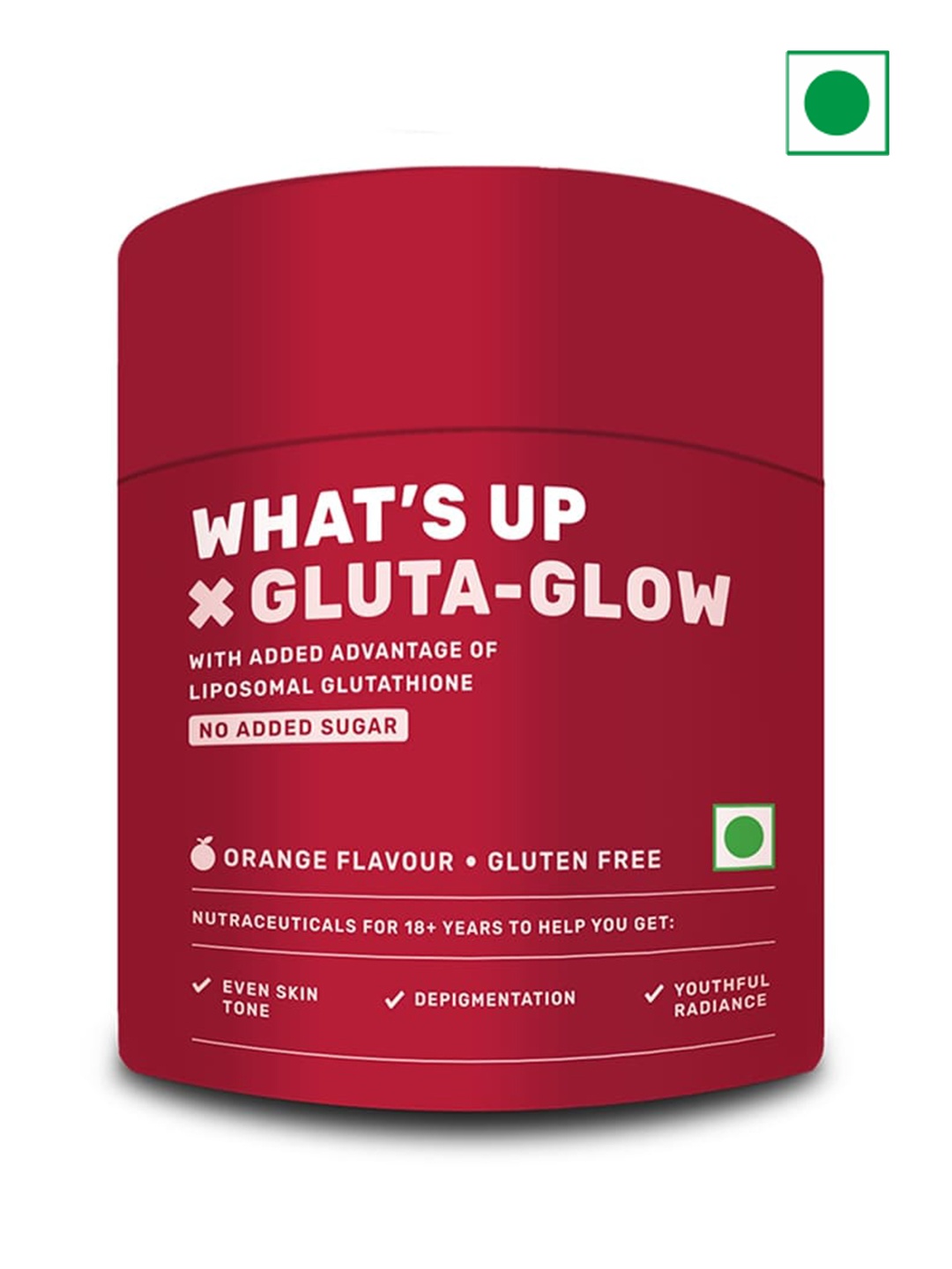 

What's Up Wellness Glutathione-Glow Gummies For Radiant Skin - 15 Gummies, Red