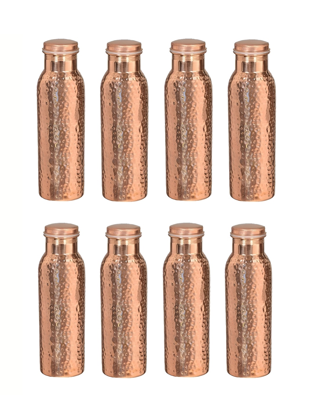 

IMAGO 8 Pieces Copper Solid Water Bottle 1 L
