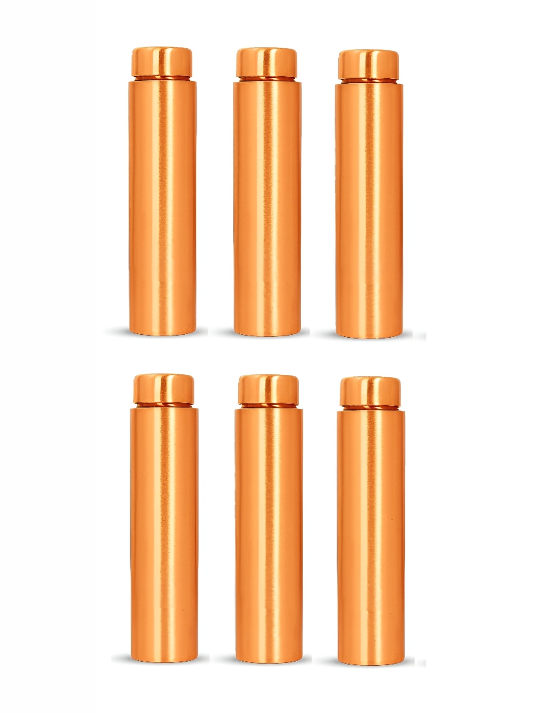 

IMAGO 6 Pieces Copper Solid Water Bottle 1 L