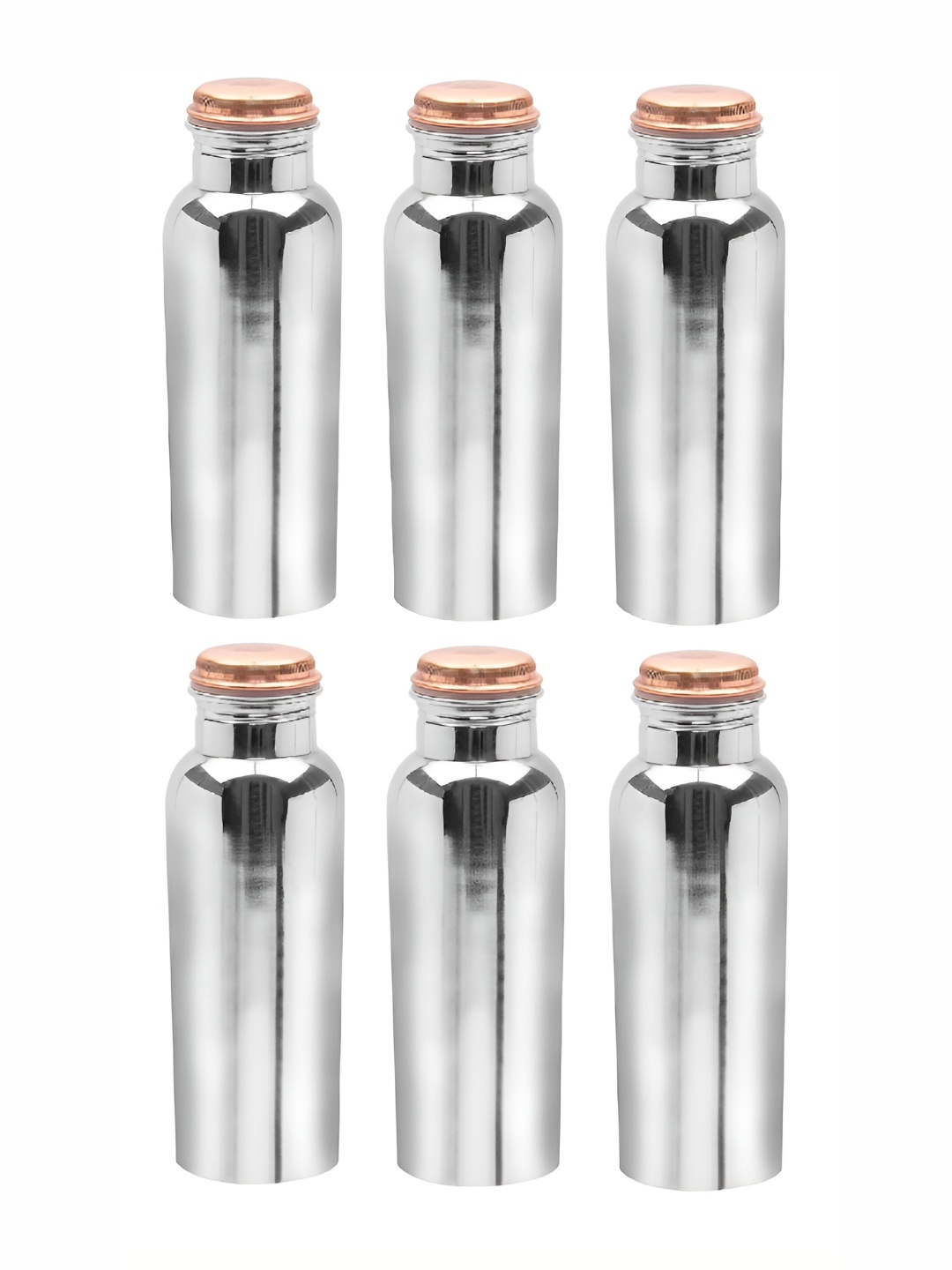 

IMAGO 6 Pieces Copper Solid Water Bottle 1 L