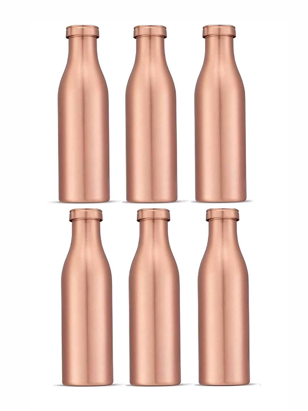 

IMAGO 6 Pieces Copper Solid Water Bottle 1 L