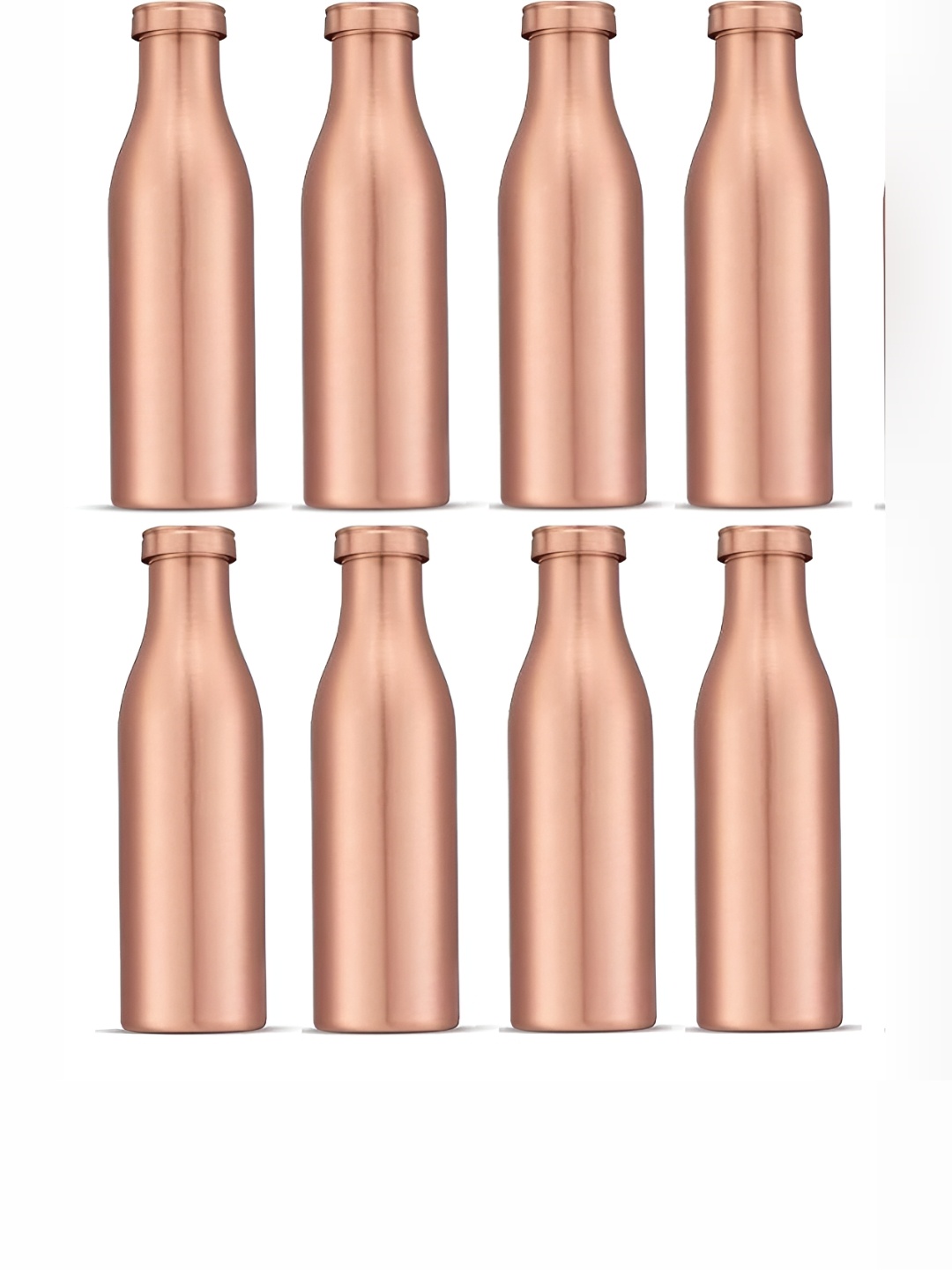 

IMAGO 8 Pieces Copper Solid Water Bottle 1 L