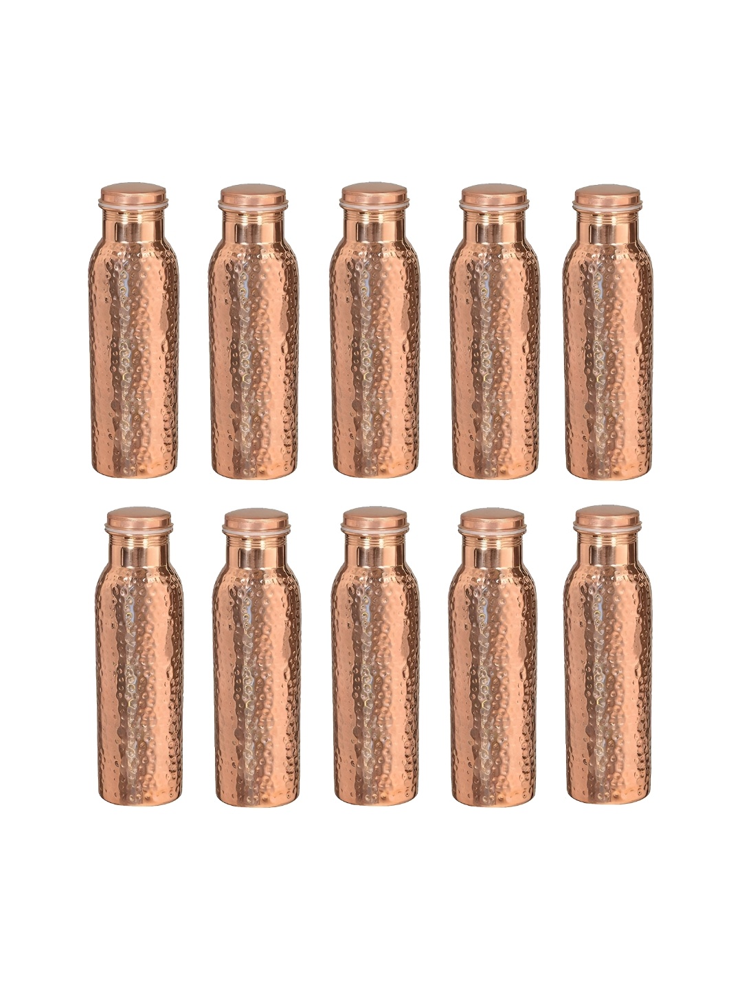 

IMAGO 10 Pieces Copper Solid Water Bottle 1 L