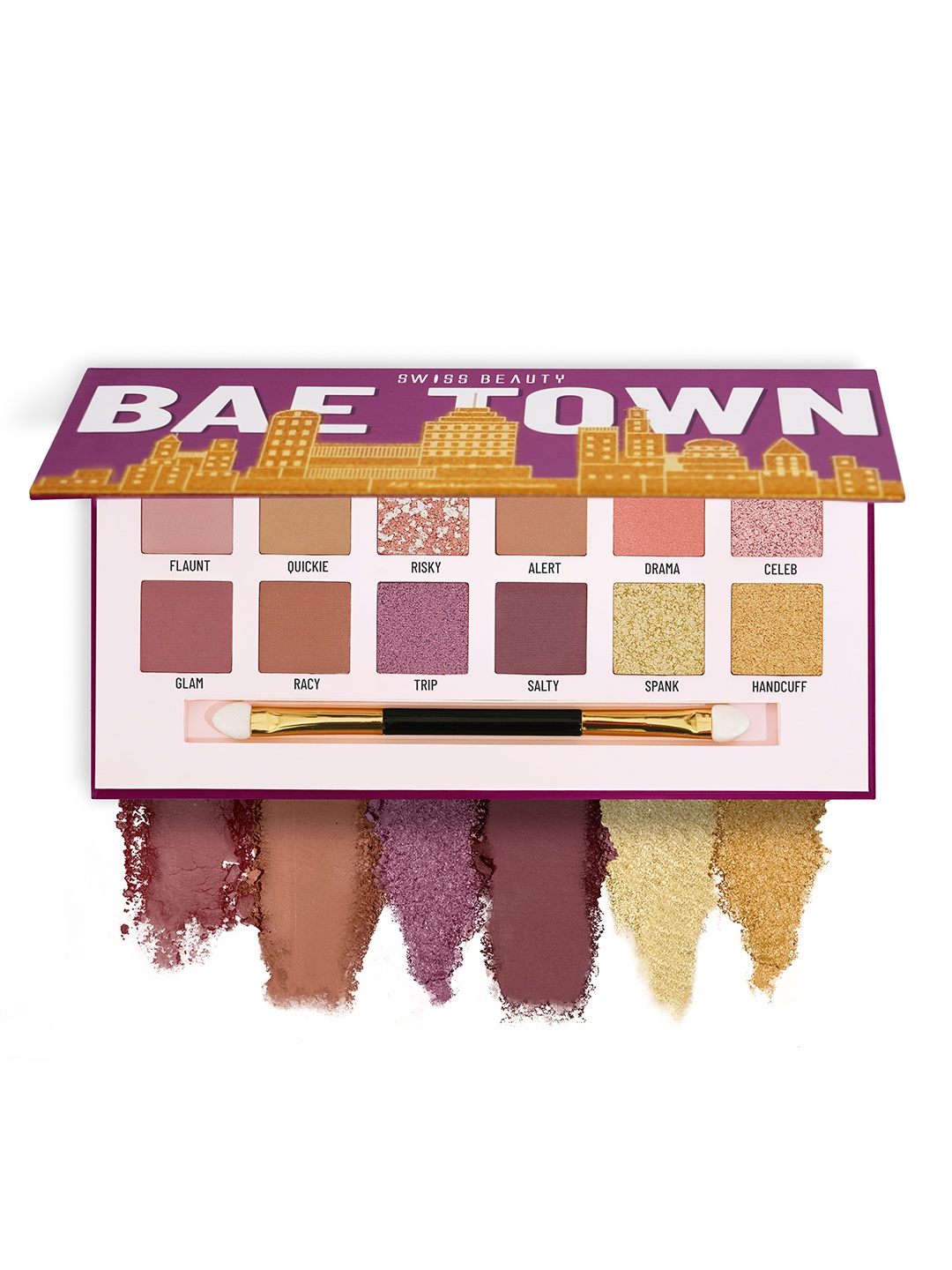 

SWISS BEAUTY Bae Town Eyeshadow Palette 14 g - Lover Girl, Multi