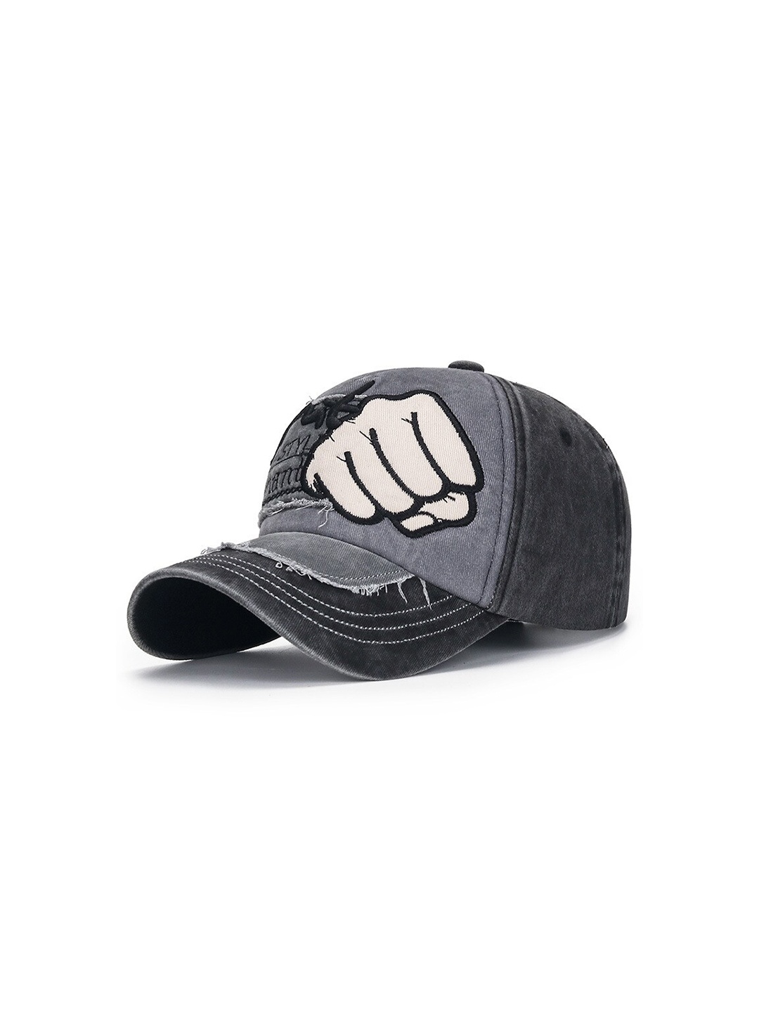 

Alexvyan Men Embroidered Sunvisor UV Protection Cotton Baseball Cap, Black