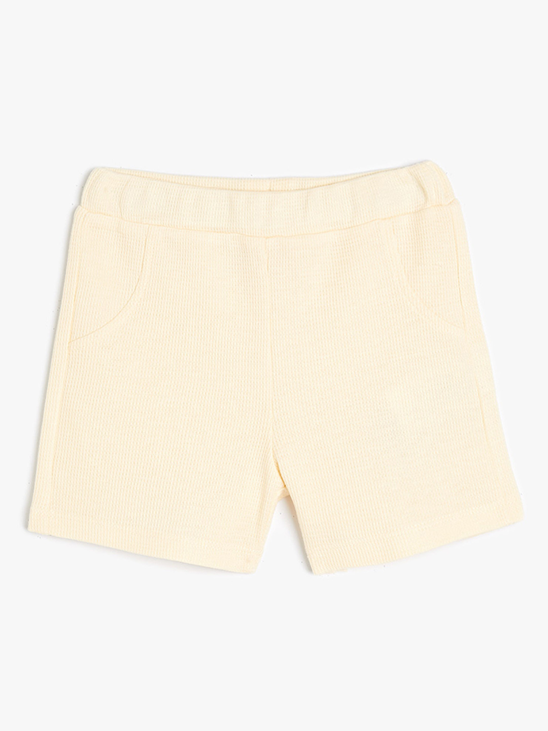 

Koton Boys Self Design Cotton Shorts, Beige