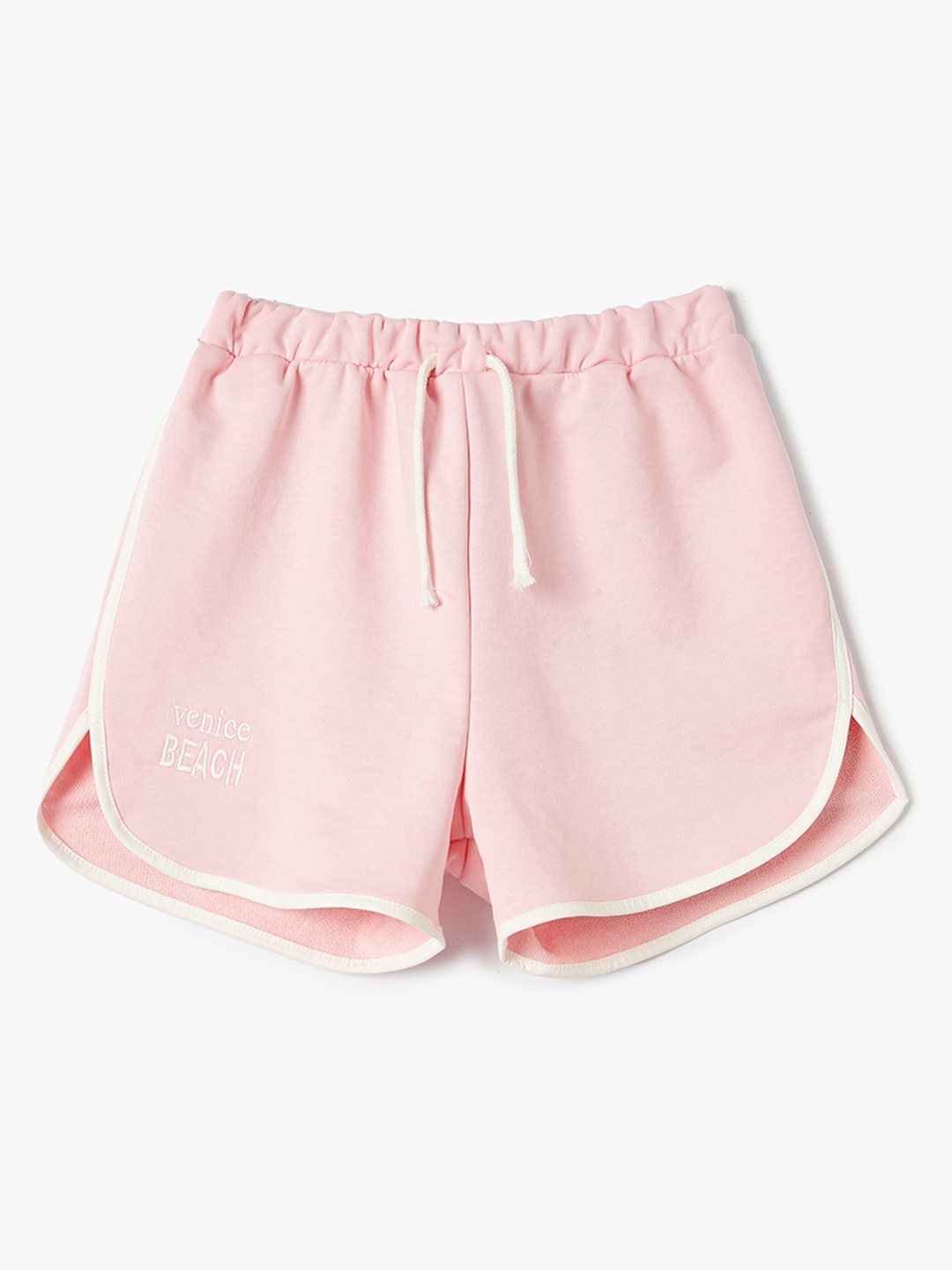 

Koton Girls Mid-Rise Shorts, Pink
