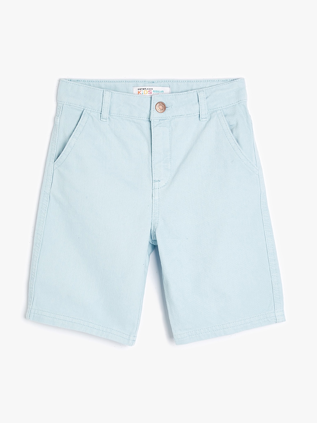 

Koton Boys Mid-Rise Denim Shorts, Blue