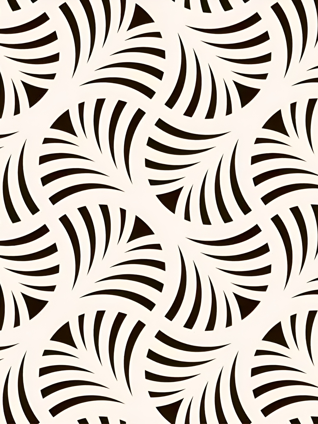 

Wallpics White & Black Abstract Printed Wallpaper Sticker