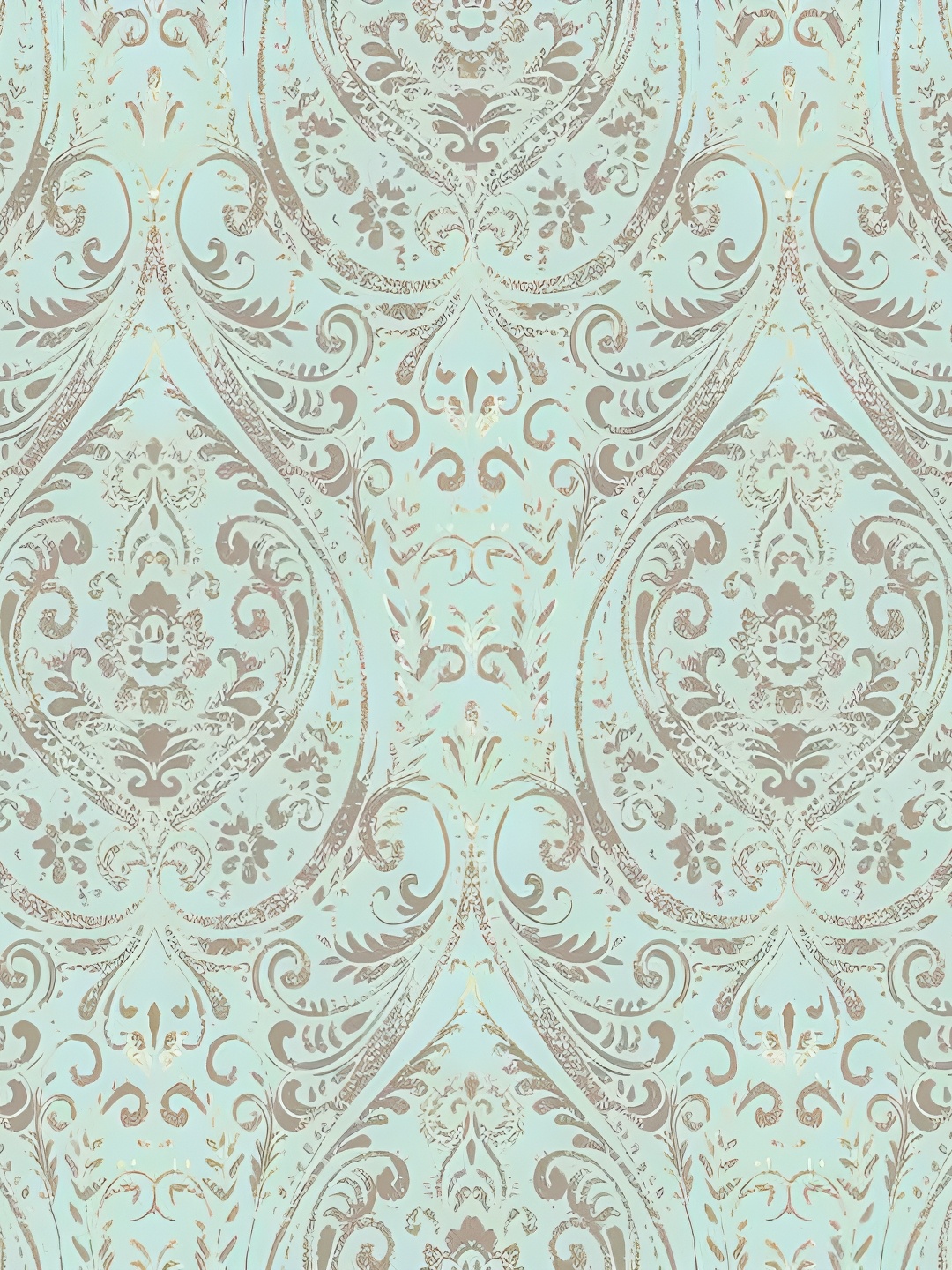 

Wallpics Sea Green Printed Self-Adhesive Wallpaper