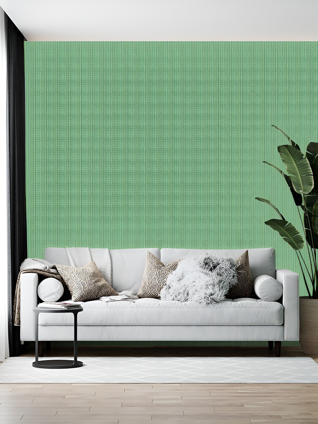 

Wallpics Green Abstract Printed Self-Adhesive Wallpaper