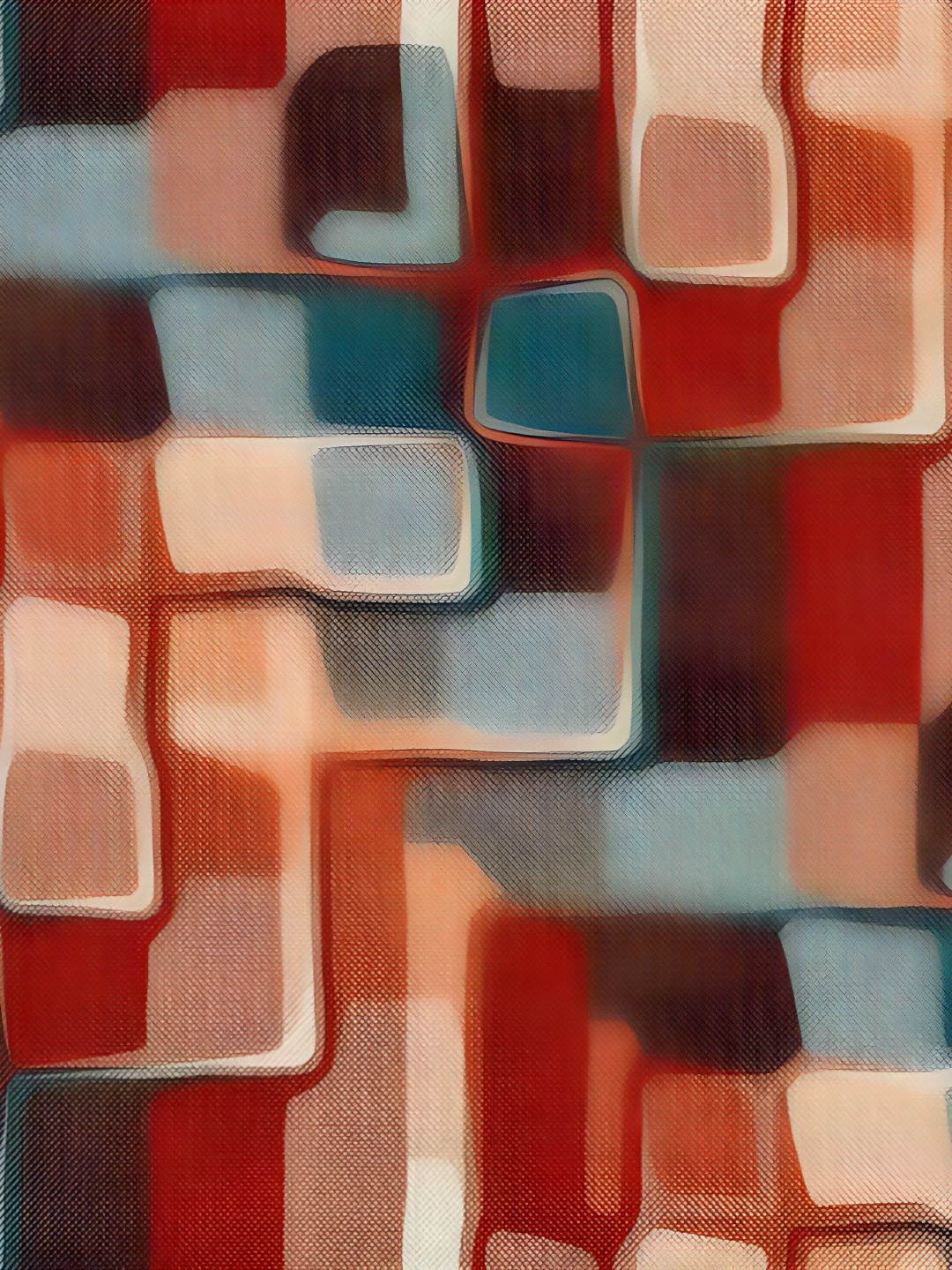

Wallpics Rust & Grey Abstract Printed Wallpaper