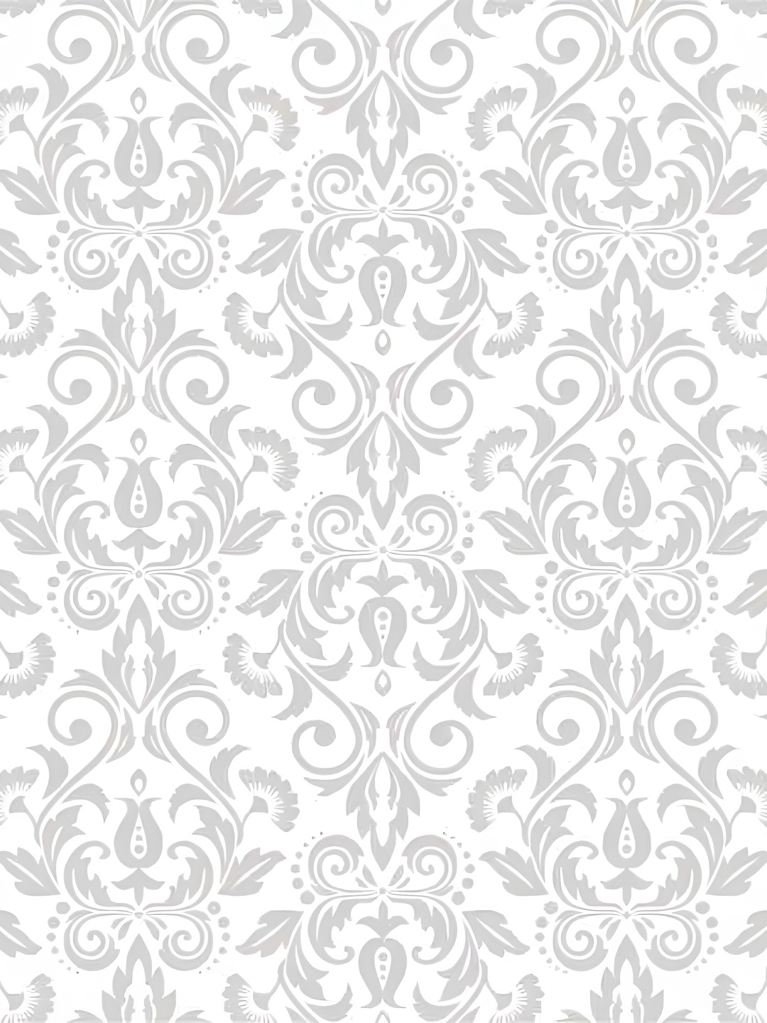

Wallpics White & Grey Abstract Printed Self Adhesive Wall Paper