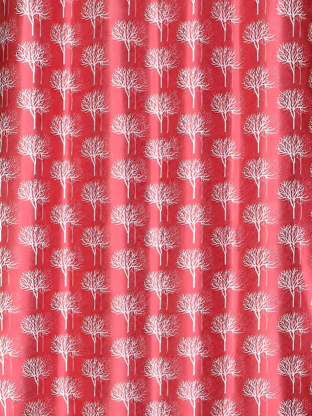 

Galaxy Home Decor Maroon Set of 2 Floral Room Darkening Door Curtain