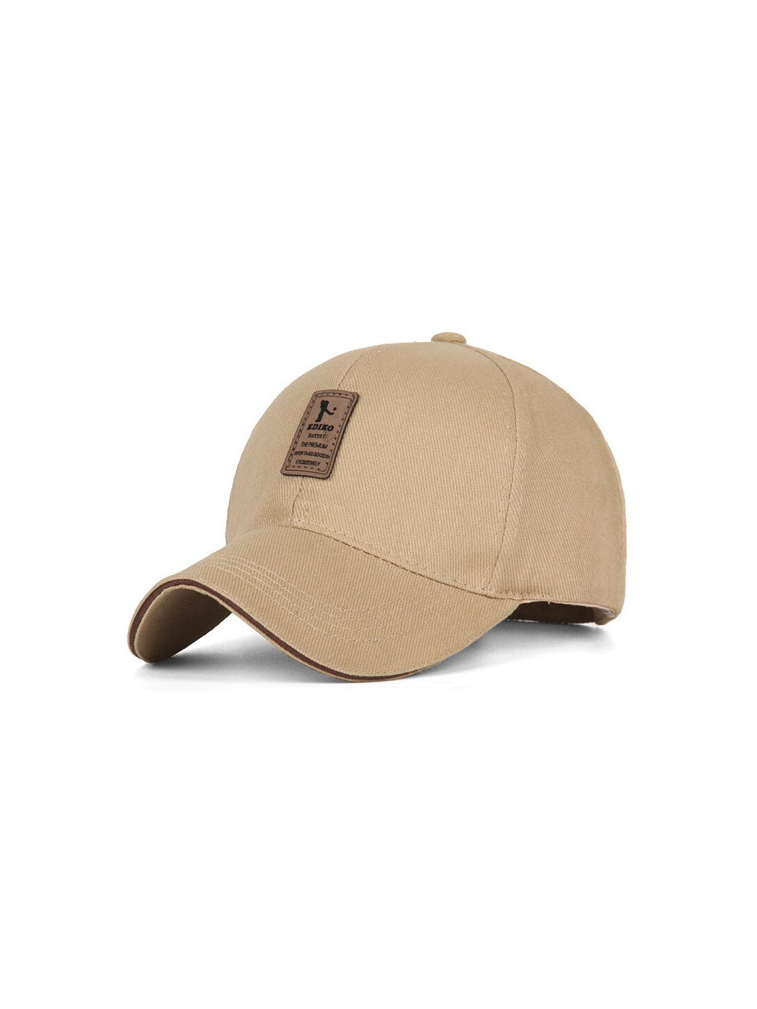 

Alexvyan Men Pure Cotton UV Protection Baseball Cap, Beige