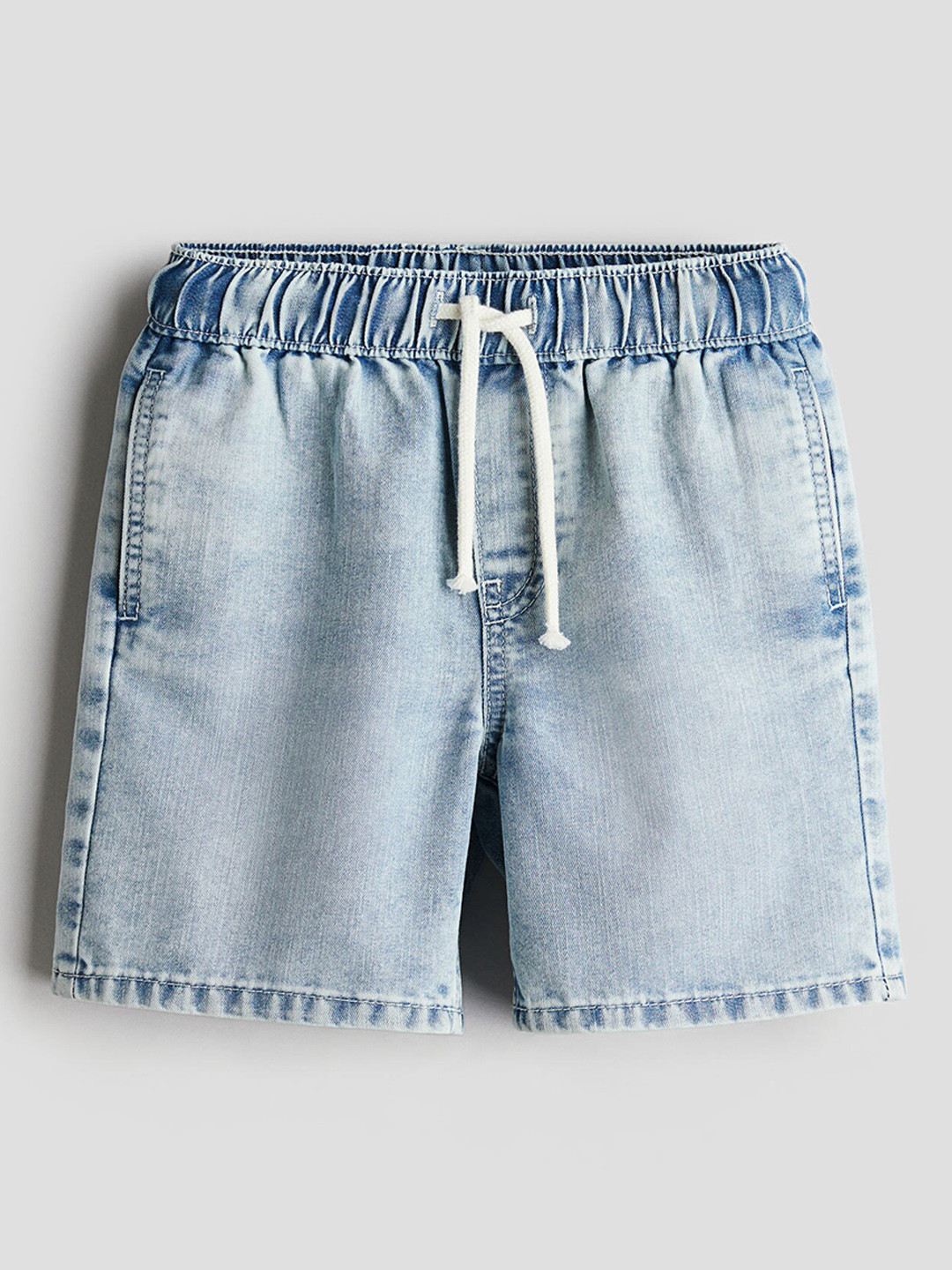 

H&M Boys Pull-On Denim Shorts, Blue