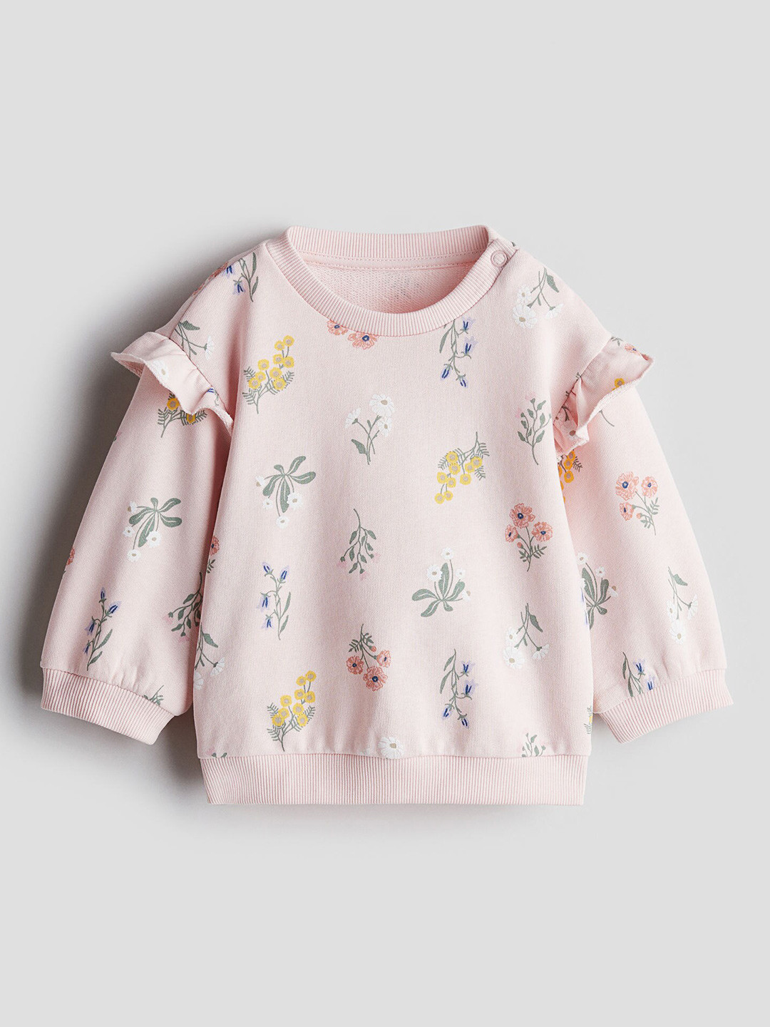 

H&M Girls Pure Cotton Sweatshirt, Pink