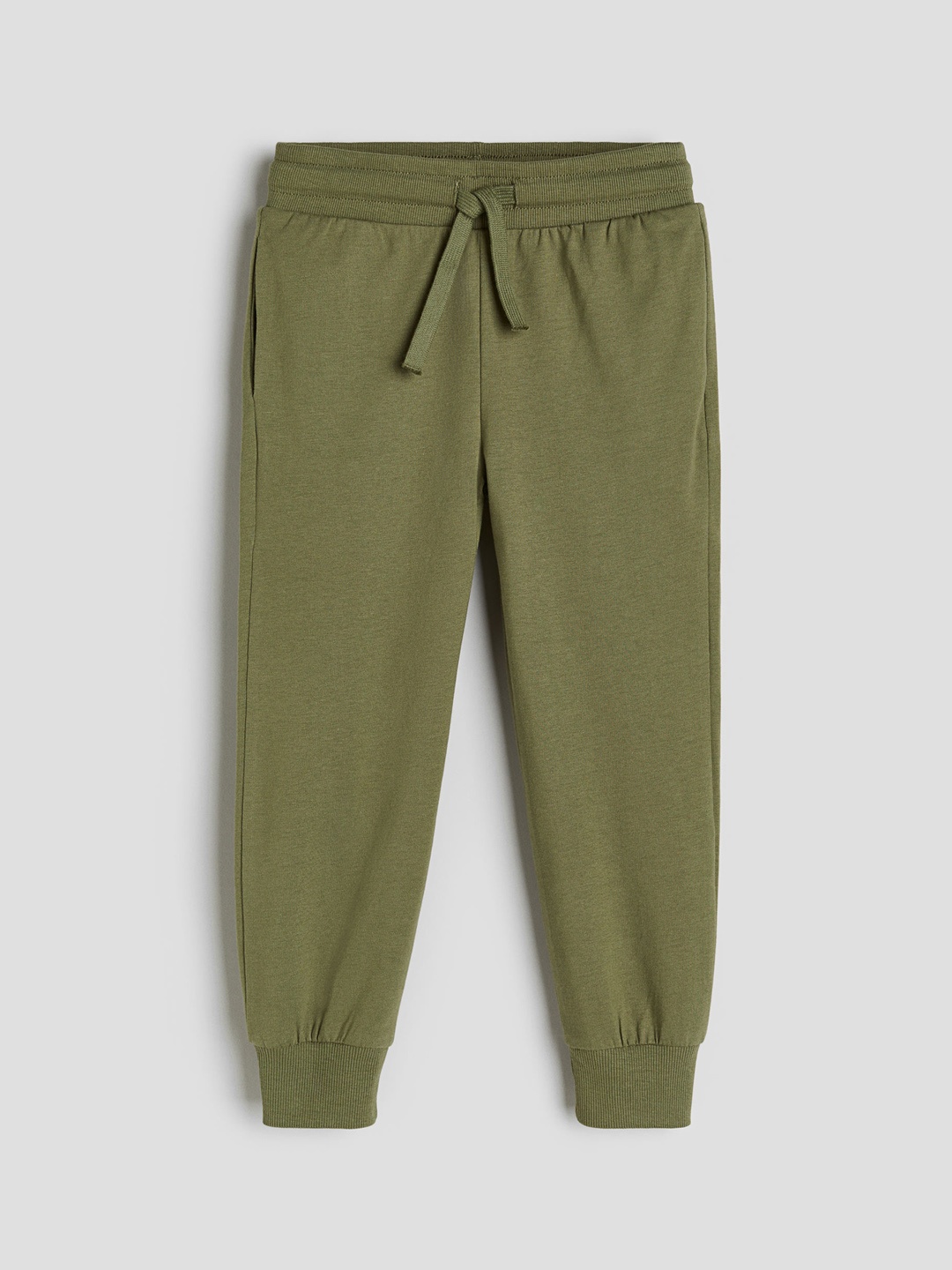 

H&M Boys Pure Cotton Jersey Joggers, Green