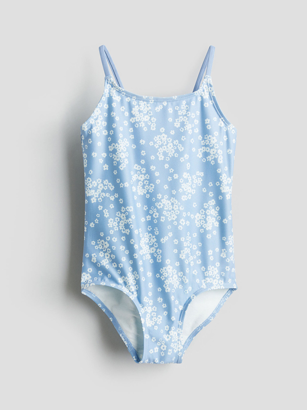 

H&M Girls Patterned Swimsuit, Blue