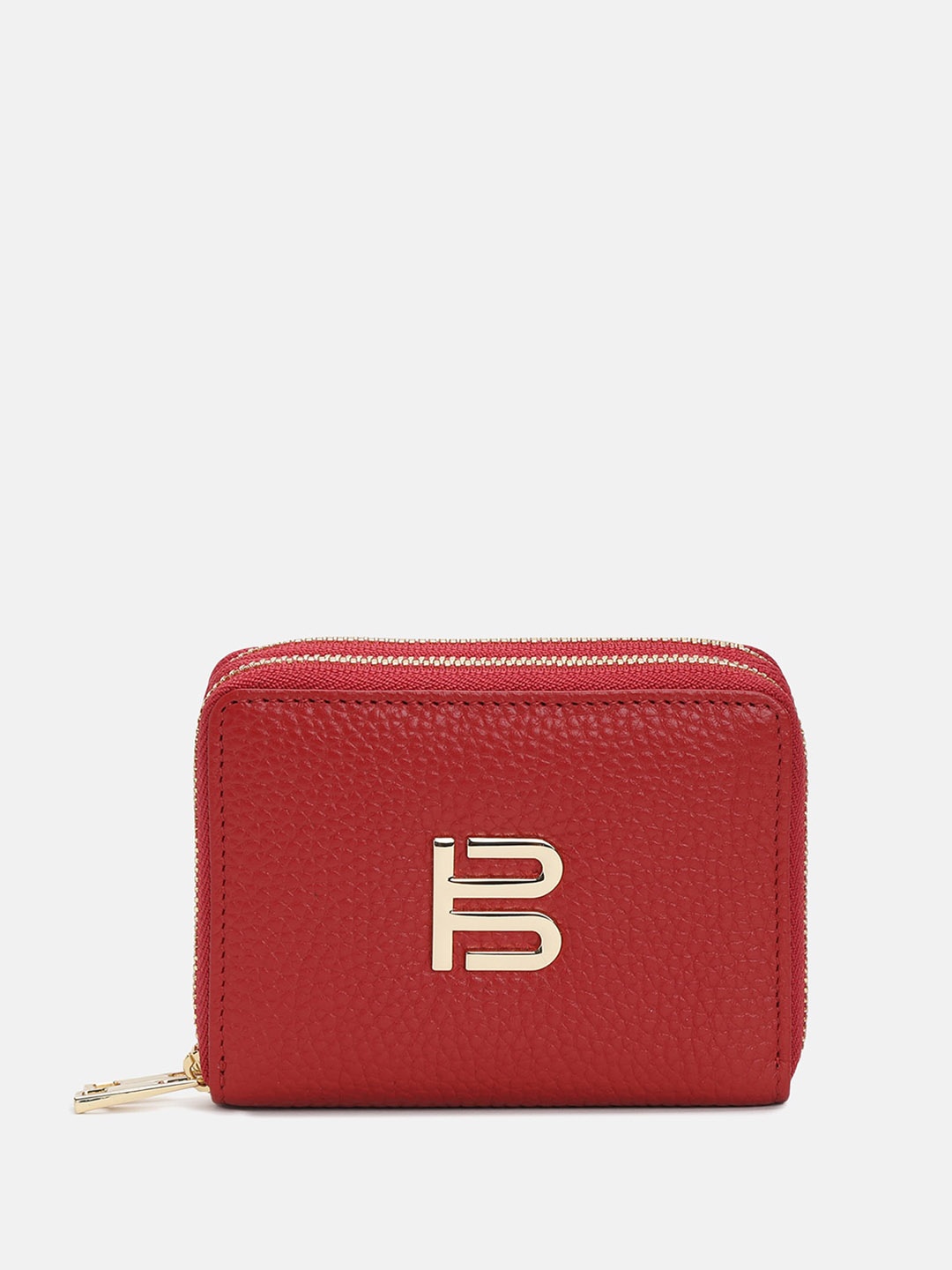 

BAGATT Capua Leather Zip Around Wallet, Red