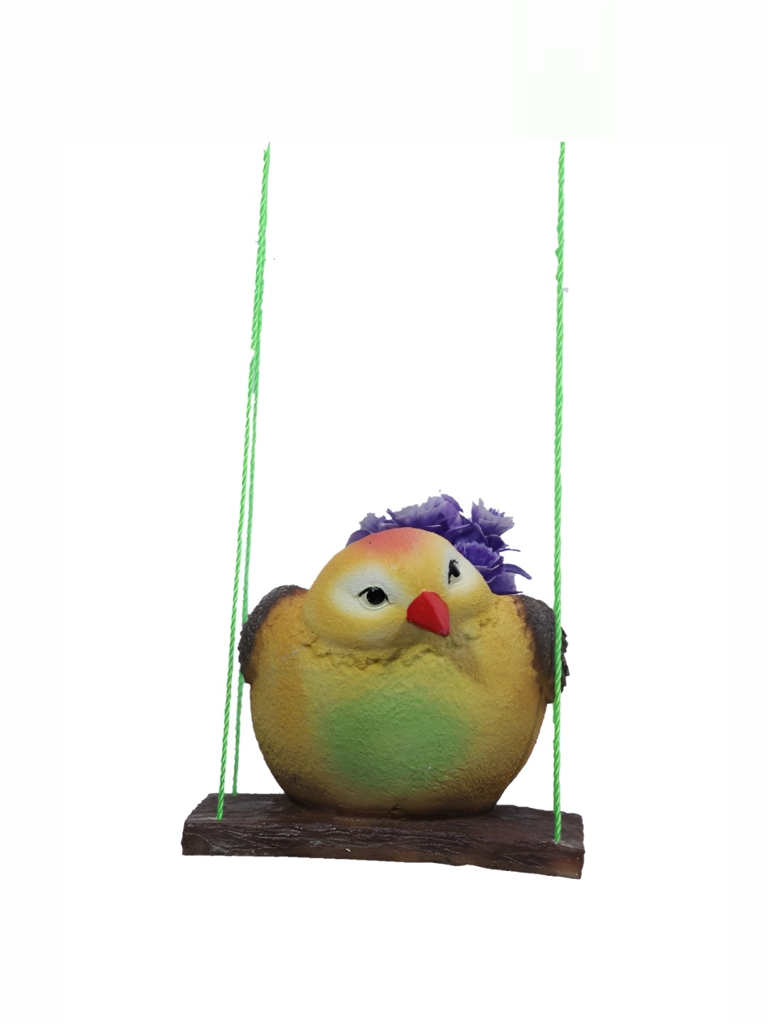 

SANKALAN CREATIONS Beige Birds Figurine Showpiece