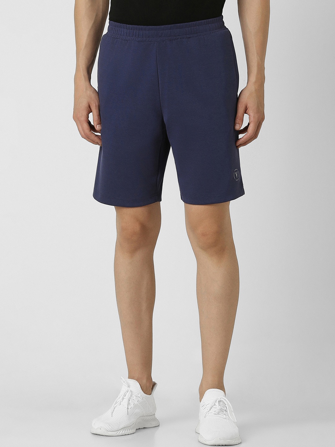 

Van Heusen Flex Men Sports Shorts, Navy blue