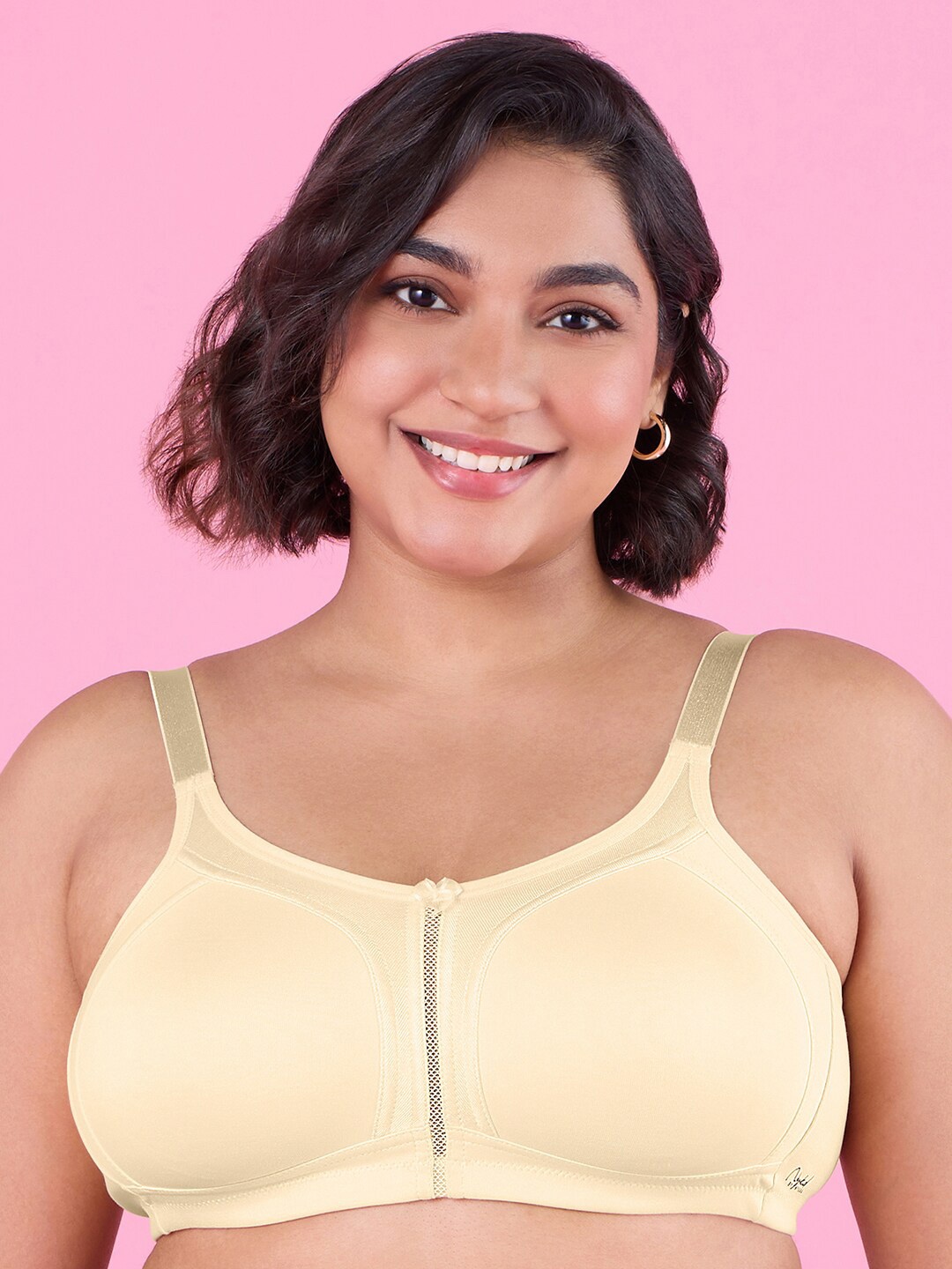 

Nykd Plus Size Full Coverage Everyday Bra With All Day Comfort, Yellow