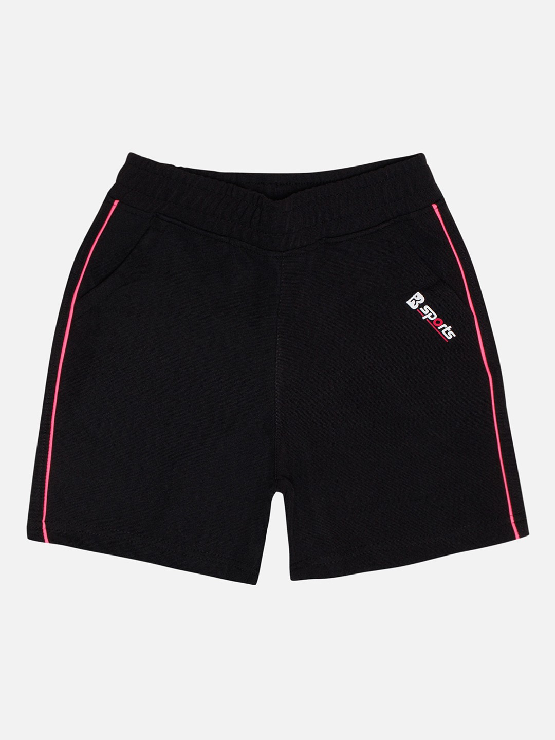 

Bodycare Kids Girls Mid Rise Shorts, Black