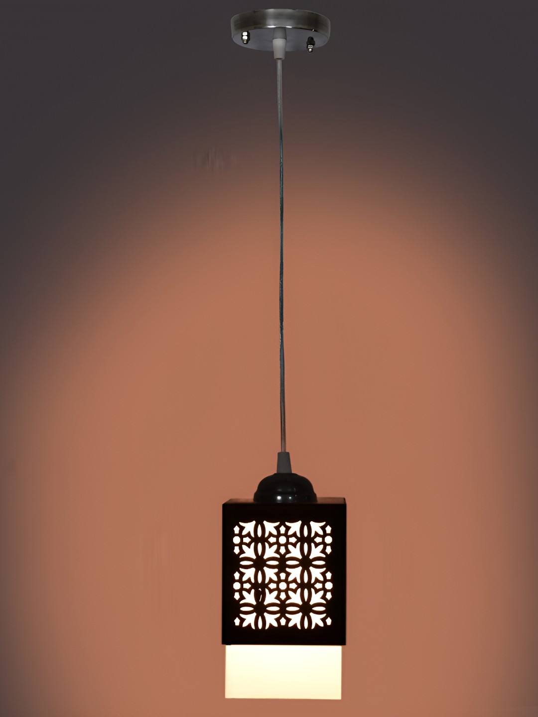 

Afast Black & White Textured Contemporary Ceiling Lamp