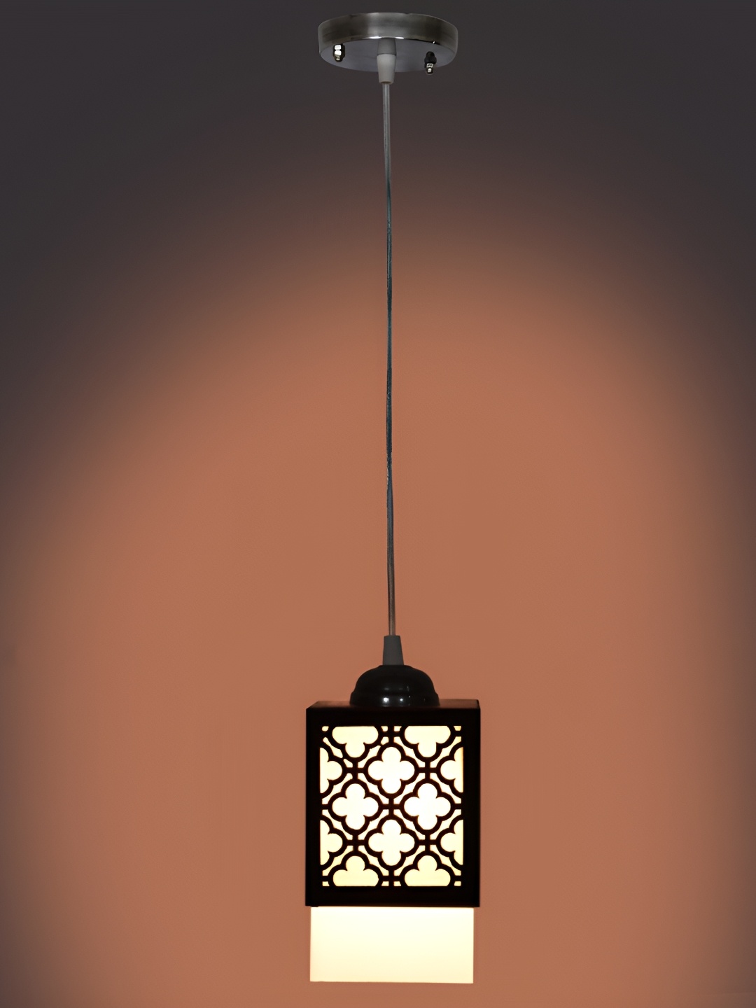 

Afast Brown Wooden Contemporary Ceiling Lamp