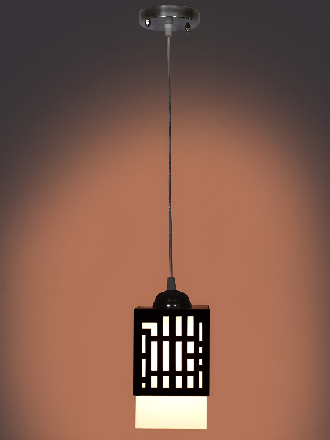 

Afast Brown Wooden Traditional Ceiling Lamp