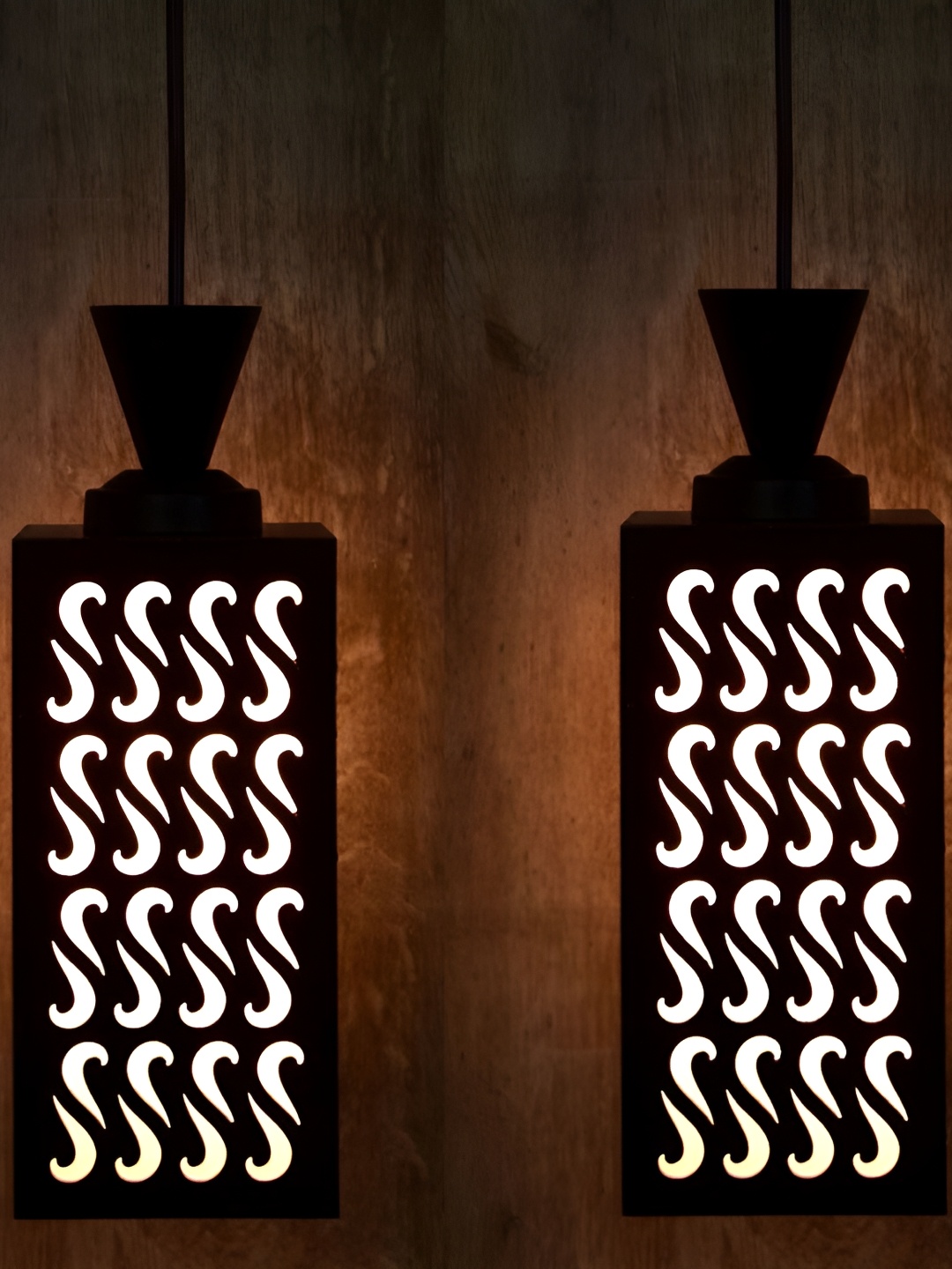 

Afast Brown Wooden Traditional Ceiling Lamp