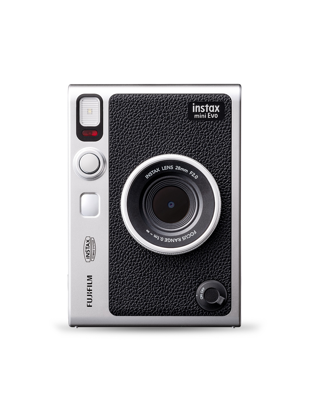 FUJIFILM Instax Mini Evo Hybrid Camera Premium Edition With 20 shots of Stone Gray Film