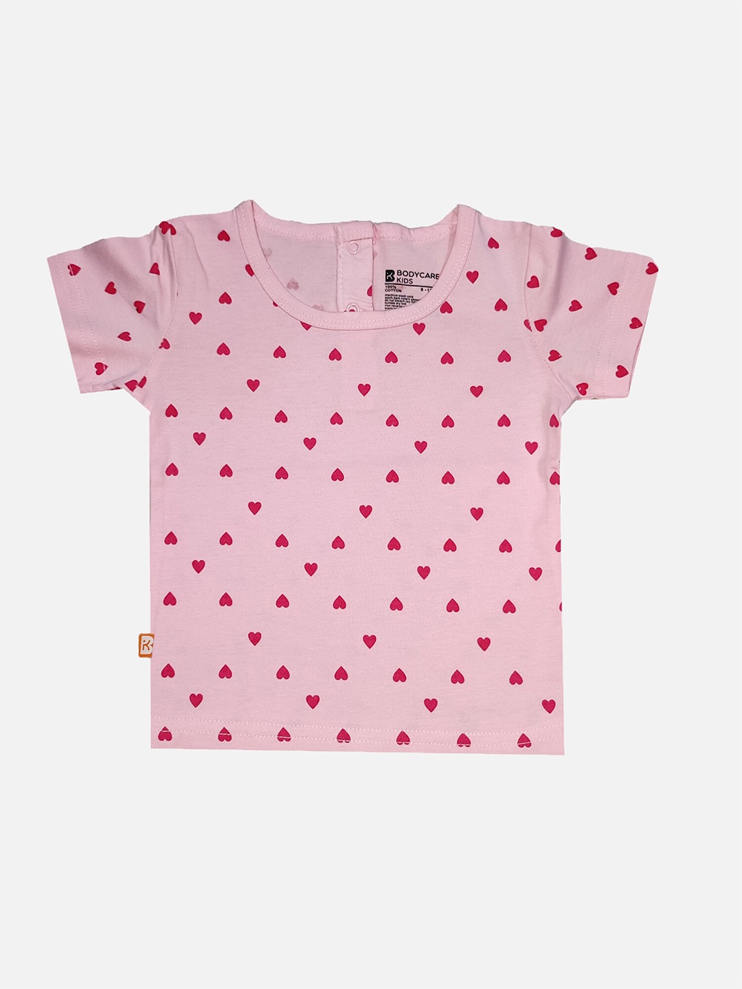 

Bodycare Boys Printed Pure Cotton T-shirt, Pink