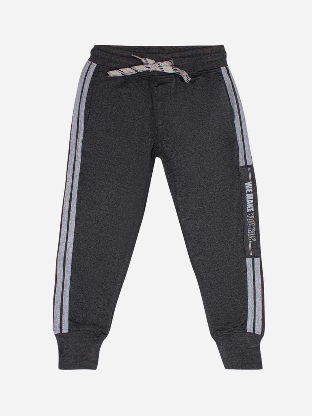 

Bodycare Boys Mid Rise Cotton Joggers, Grey