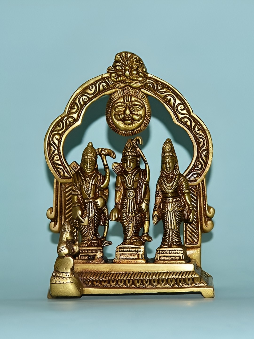 

CraftVatika Gold-Toned Brass Religious Idol Showpiece