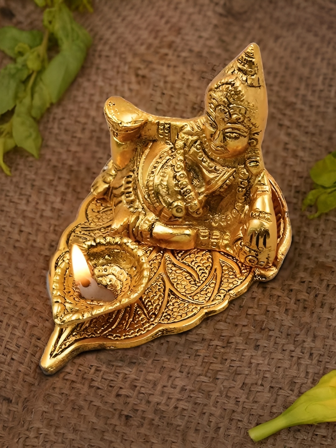 

CraftVatika Gold-Toned Religious Idol Showpiece