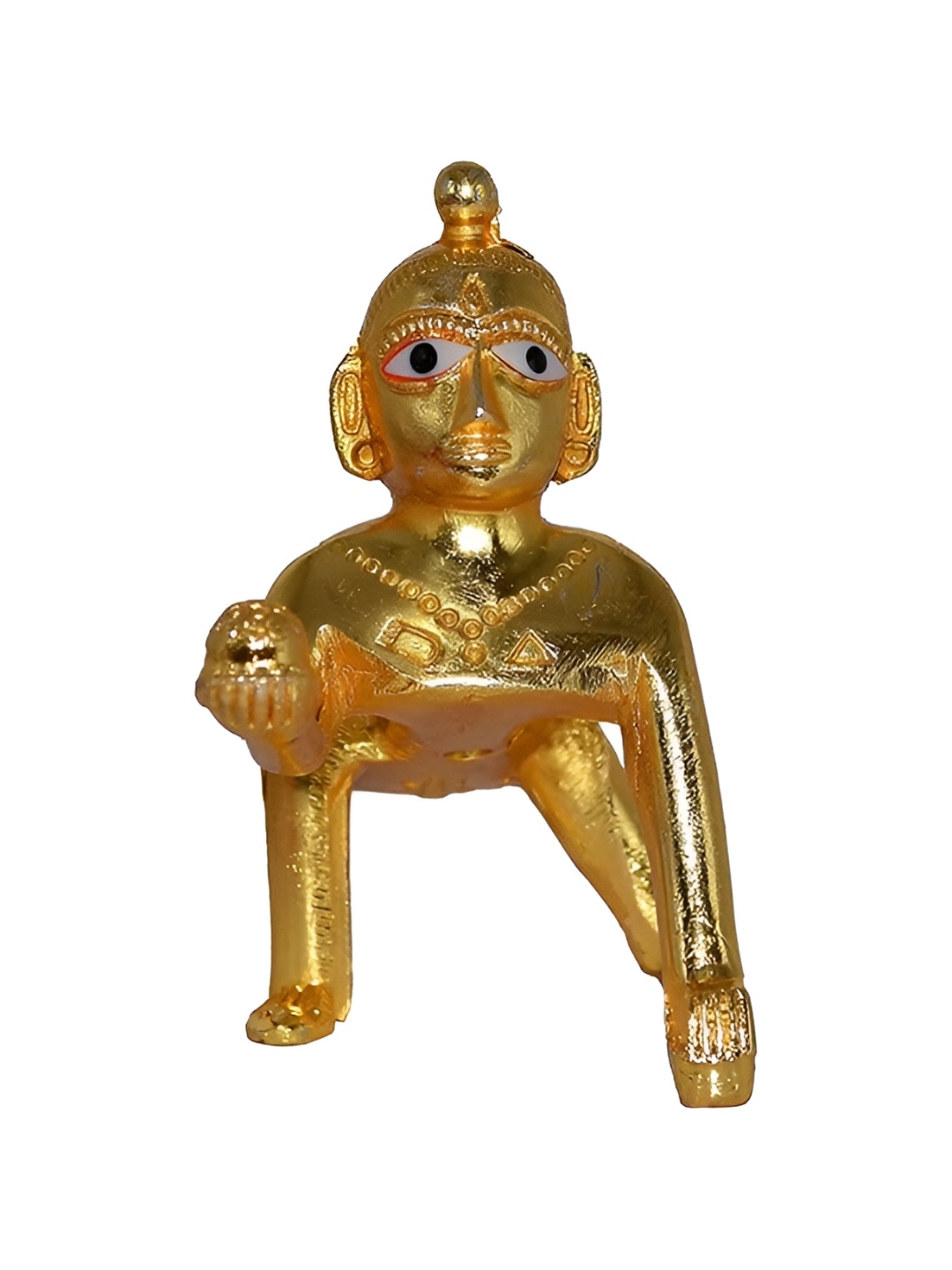 

CraftVatika Gold-Toned Religious Idol Showpiece With Rakhi