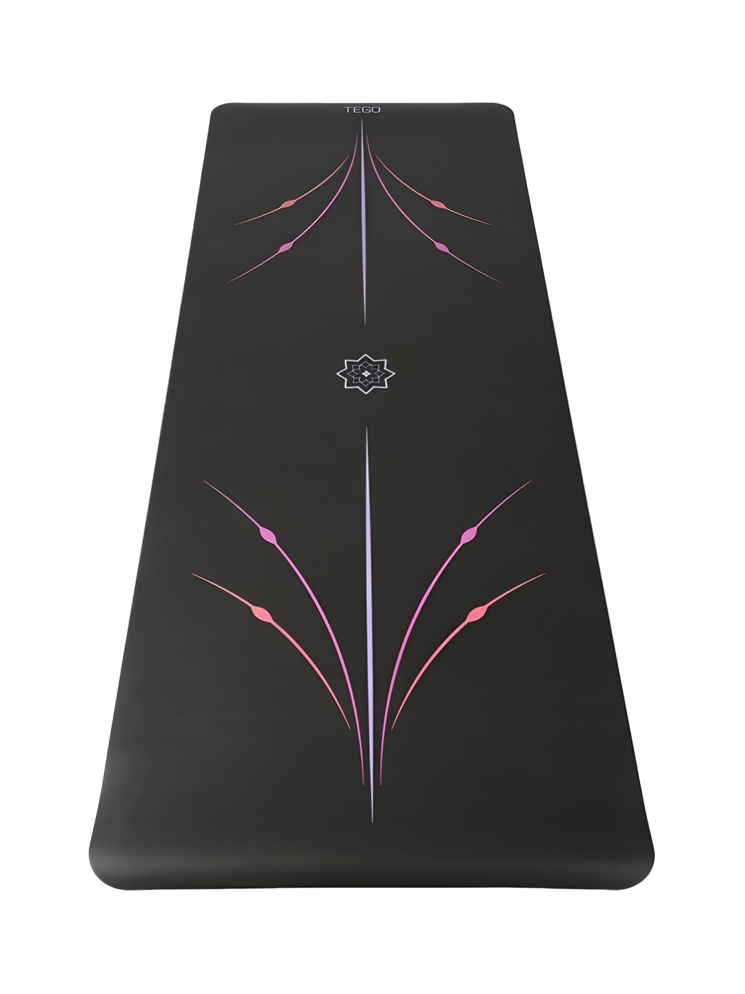 

TEGO Rectangular Anti-Skid Yoga Mat, Black