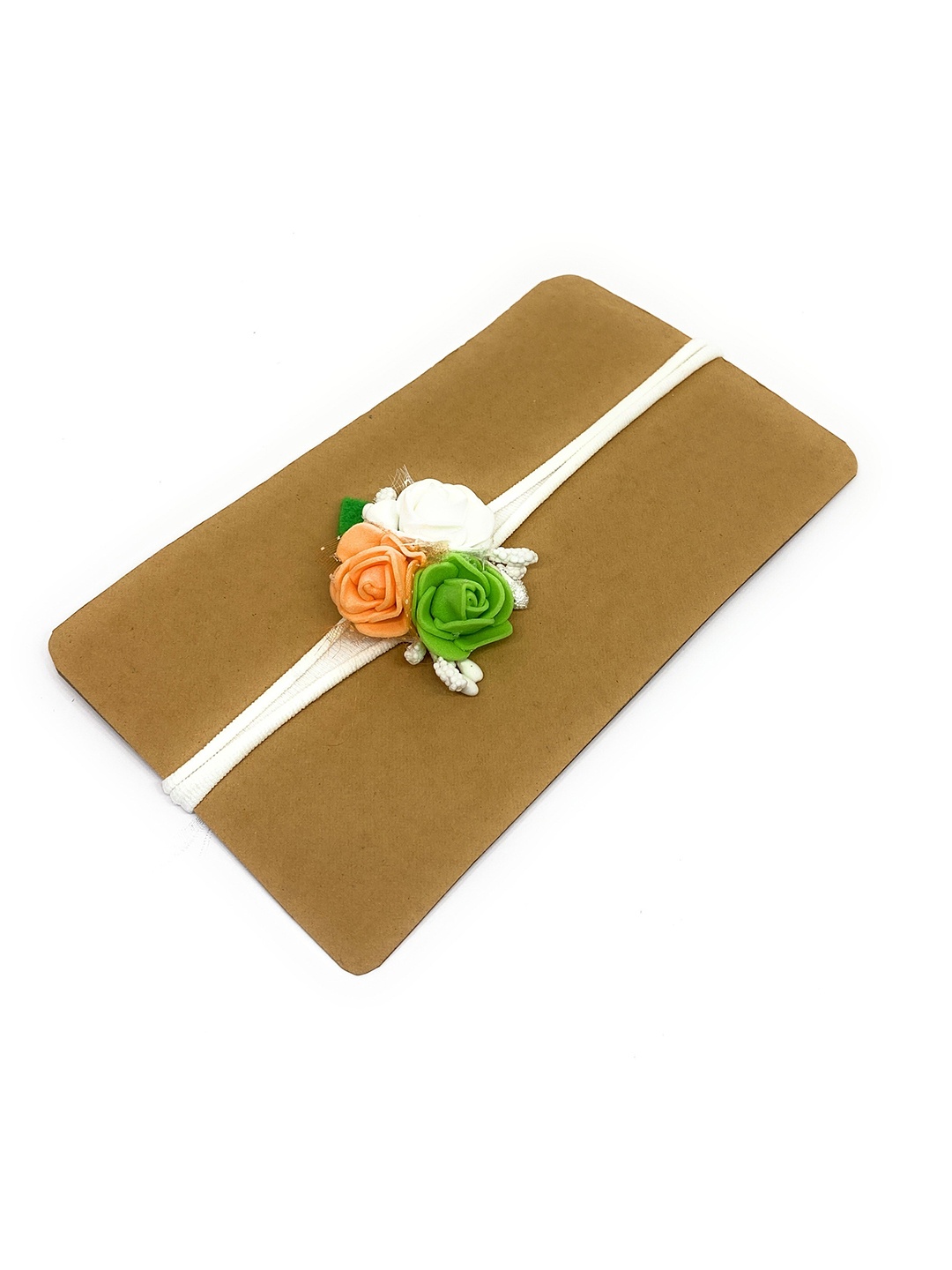 

BAESD Girls Roses Broach Applique Hairband, White