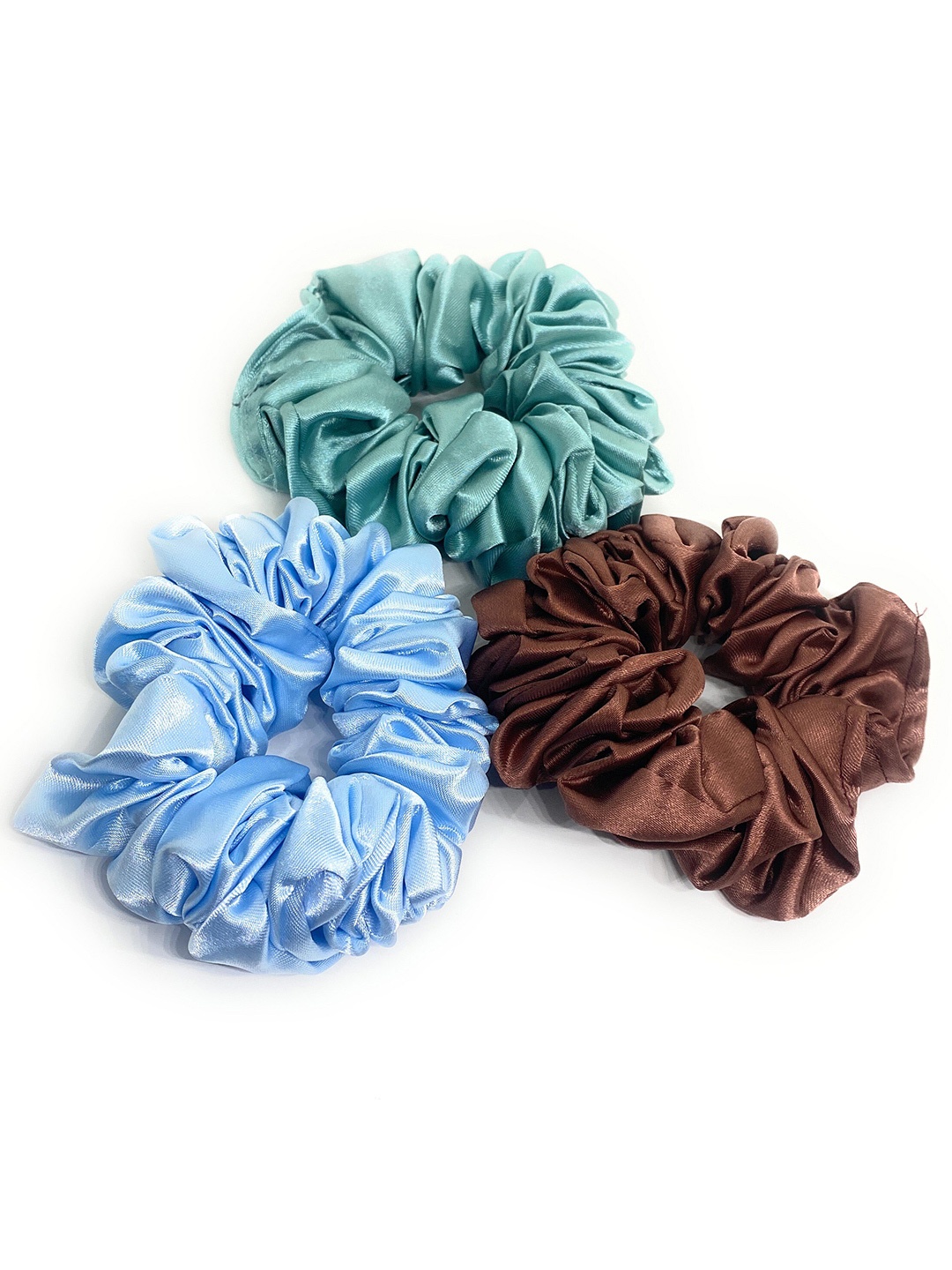 

BAESD Girls Set of 3 Ponytail Holders, Green
