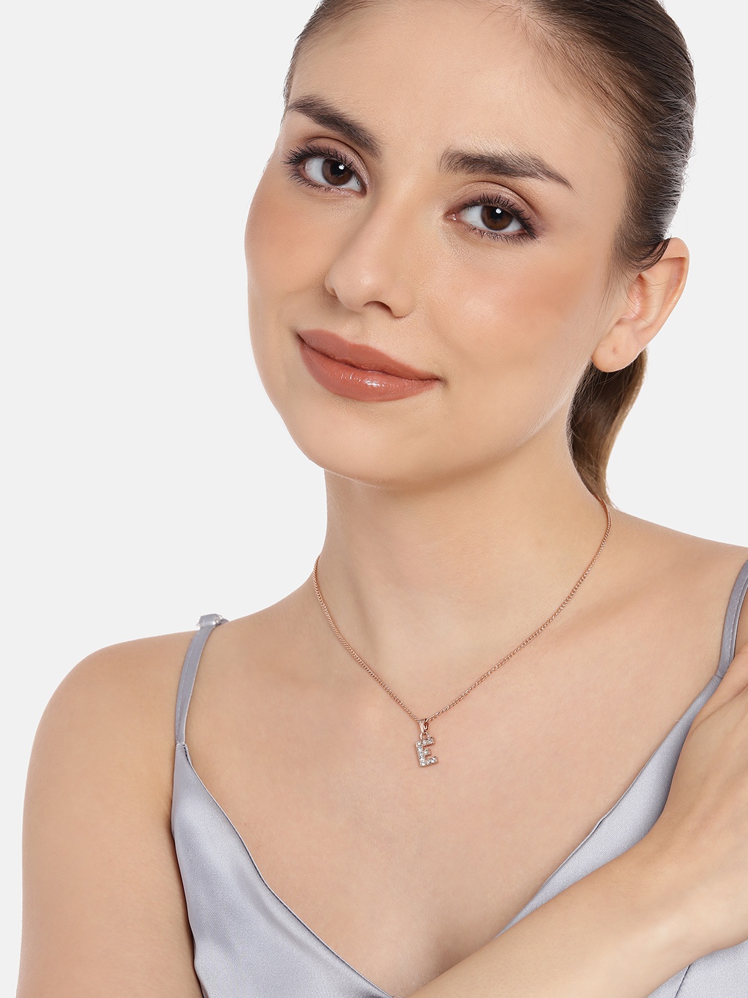 

Estele Rose Gold-Plated Contemporary Pendants
